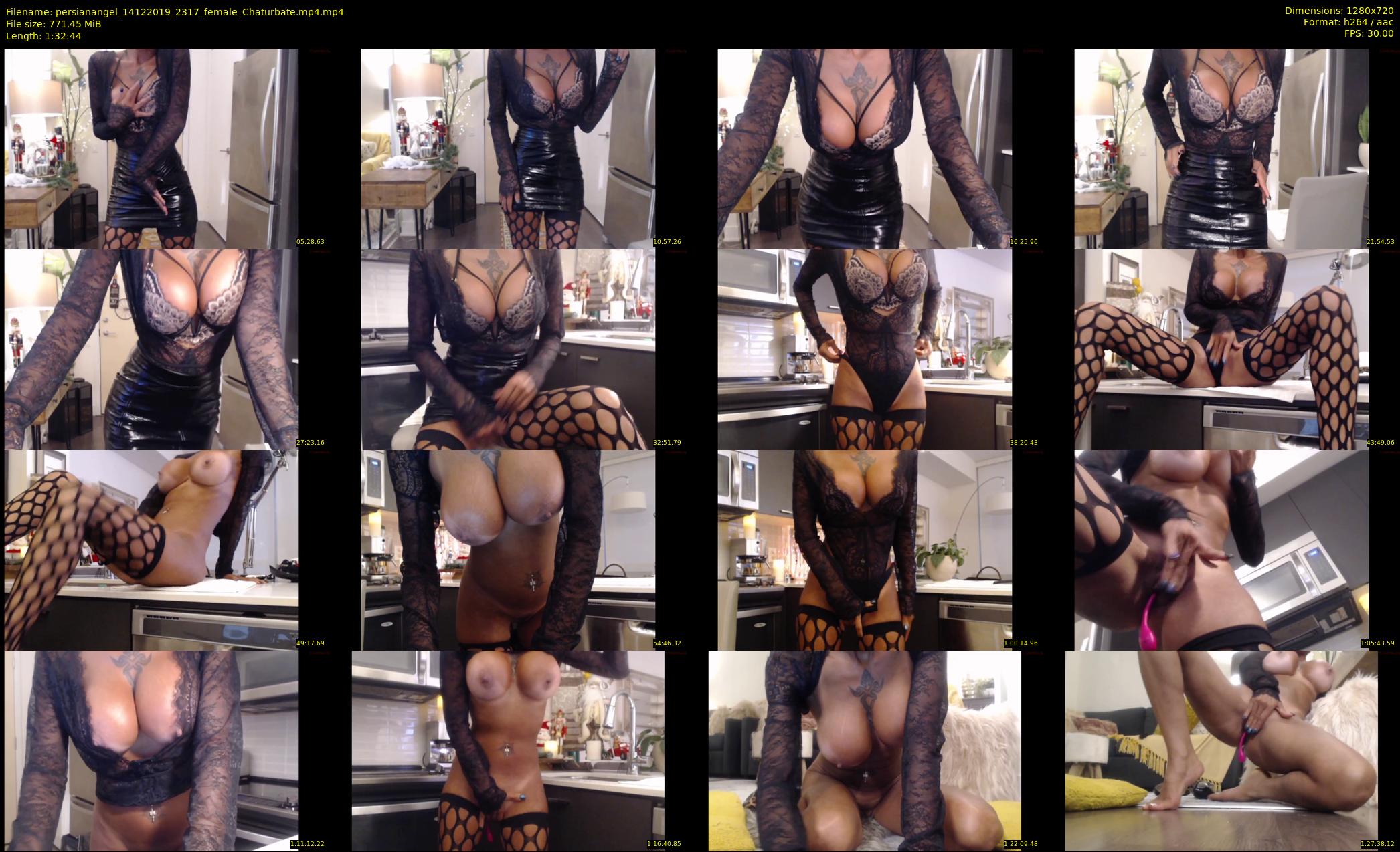persianangel — 93 minute Chaturbate female cam show recording, 720p, Dec 14, 2019