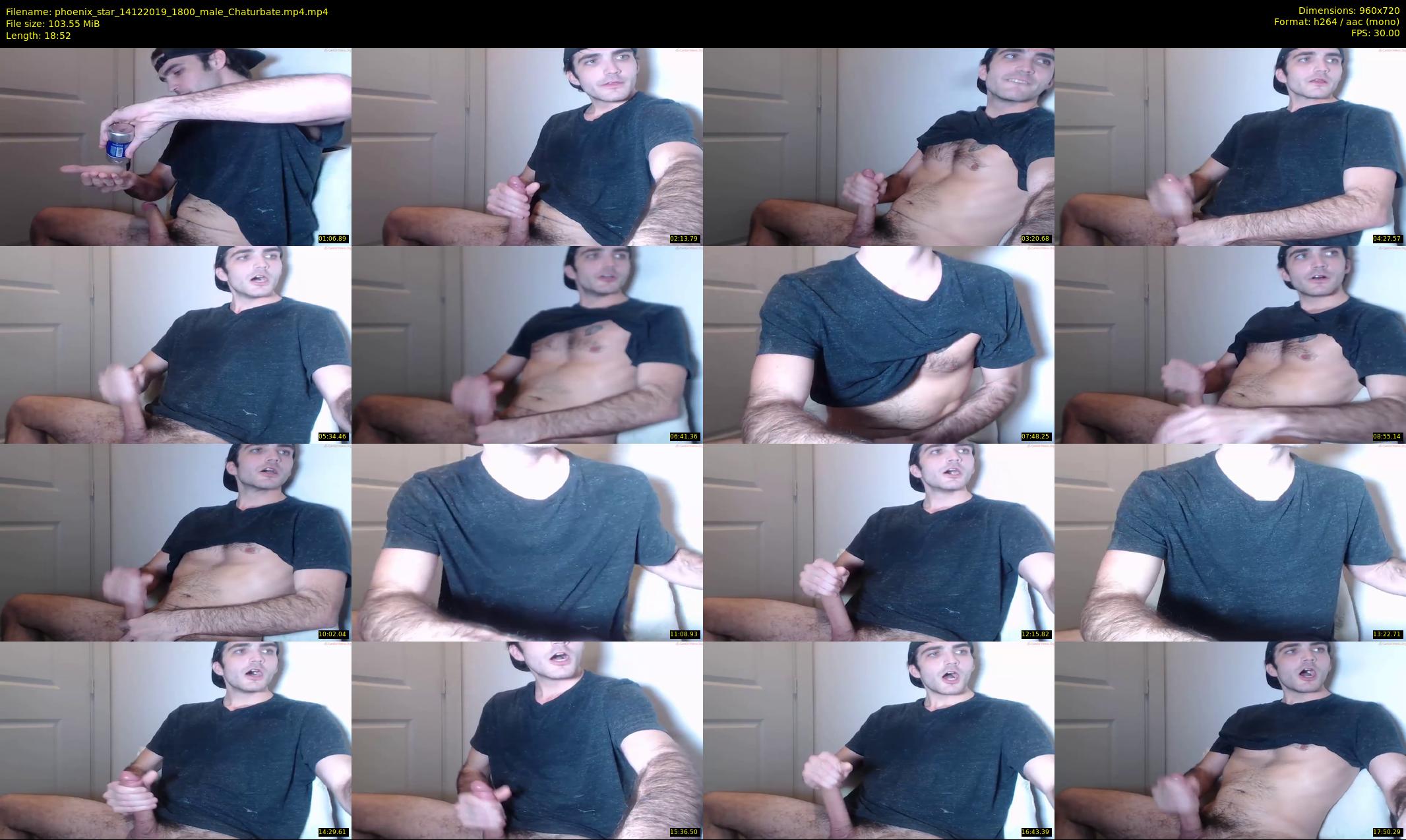 phoenix_star — 19 minute Chaturbate male cam show recording, 720p, Dec 14, 2019