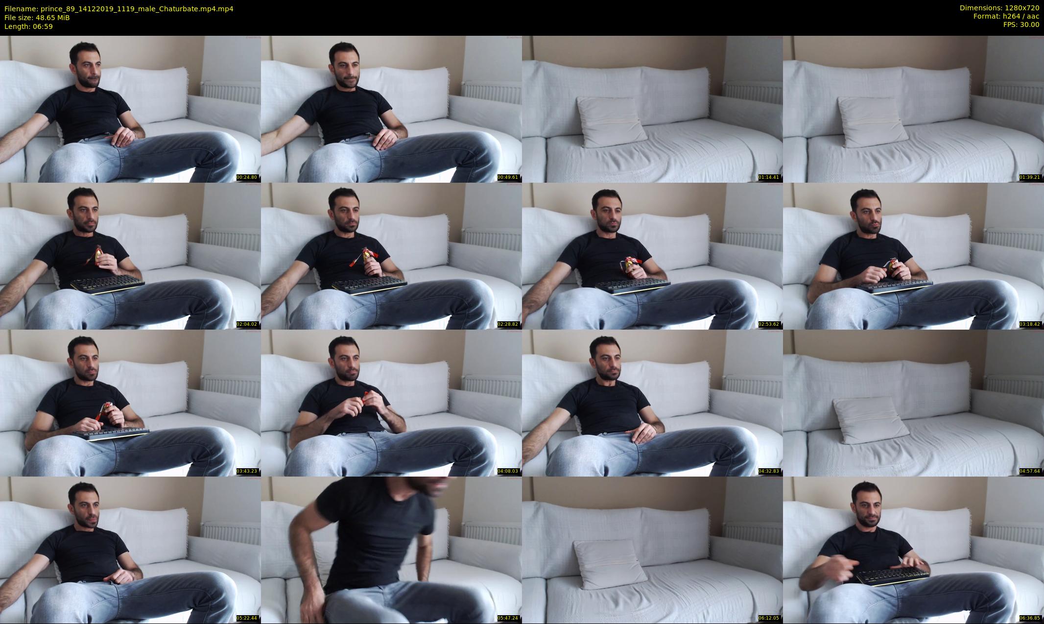 prince_89 — 7 minute Chaturbate male cam show recording, 720p, Dec 14, 2019