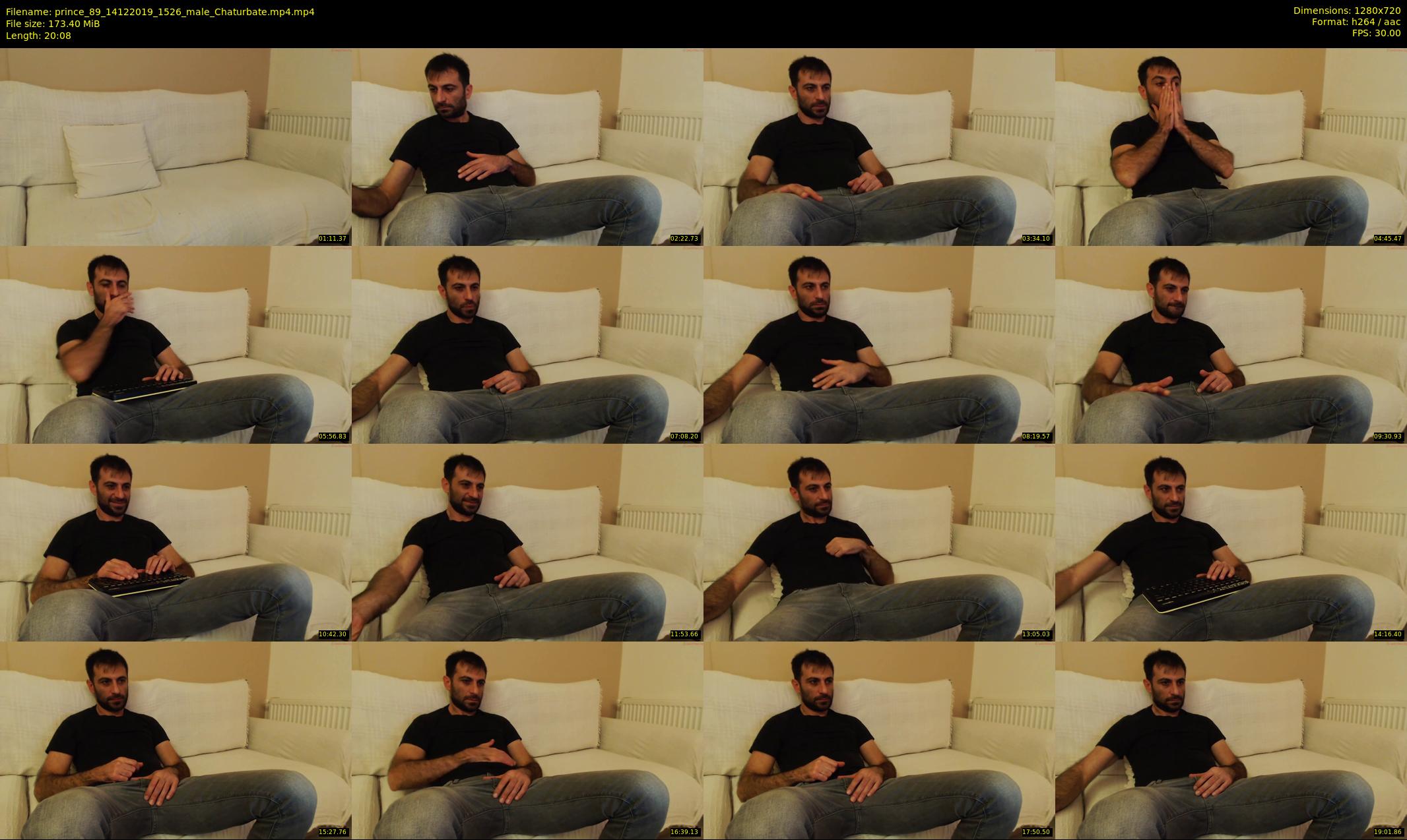 prince_89 — 21 minute Chaturbate male cam show recording, 720p, Dec 14, 2019