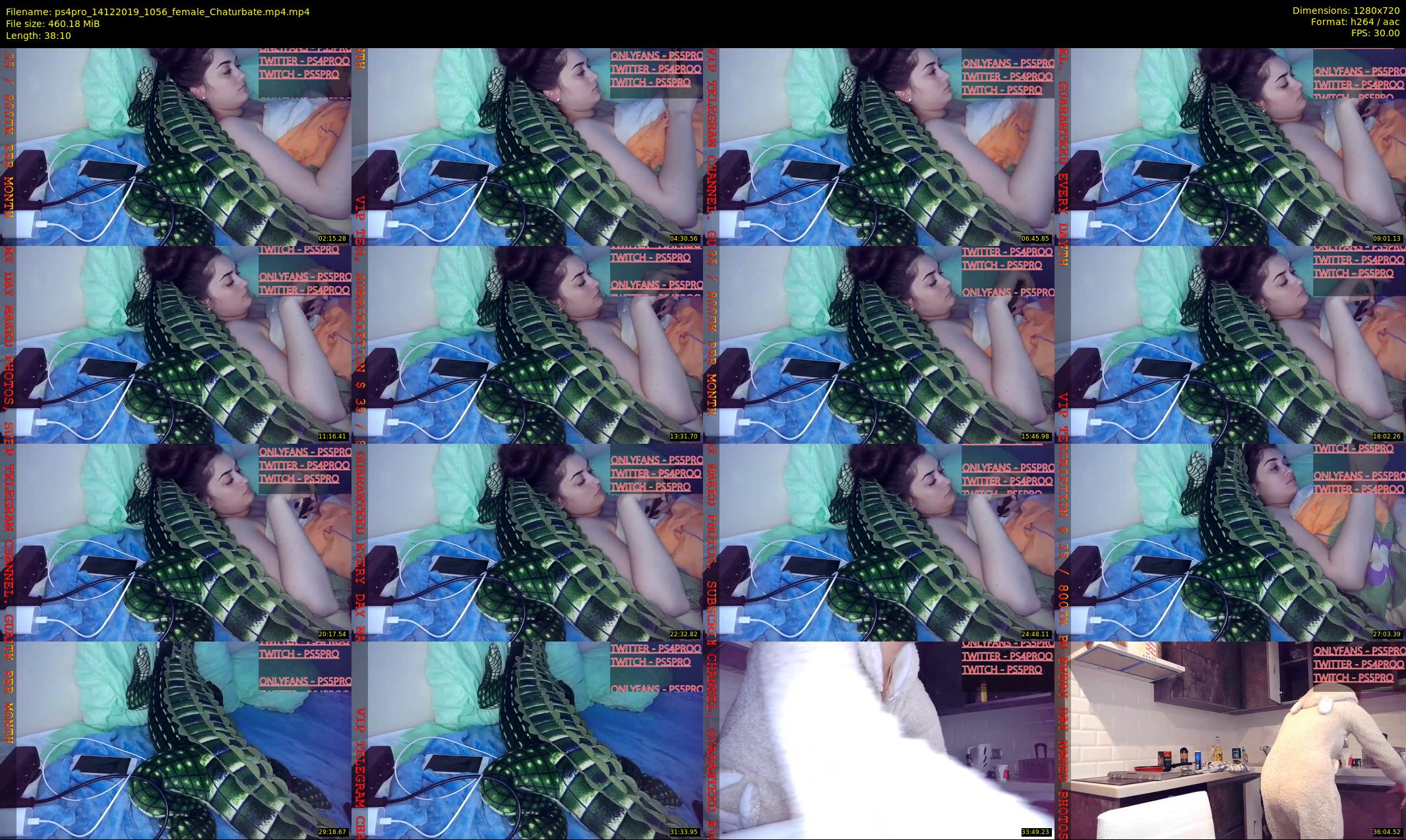 ps4pro — 39 minute Chaturbate female cam show recording, 720p, Dec 14, 2019