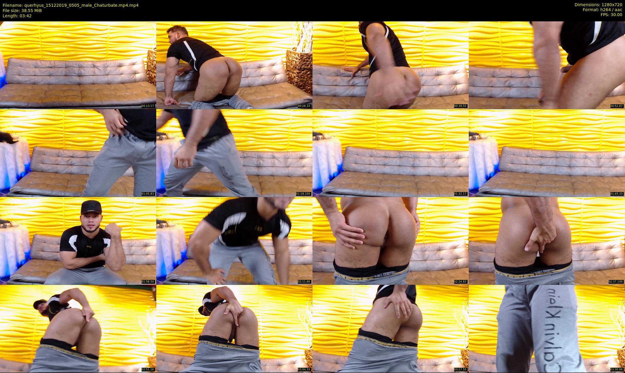 querhyus — 4 minute Chaturbate male cam show recording, 720p, Dec 15, 2019