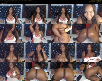 reginabanx — 37 minute Chaturbate female cam show recording, 480p, Dec 15, 2019
