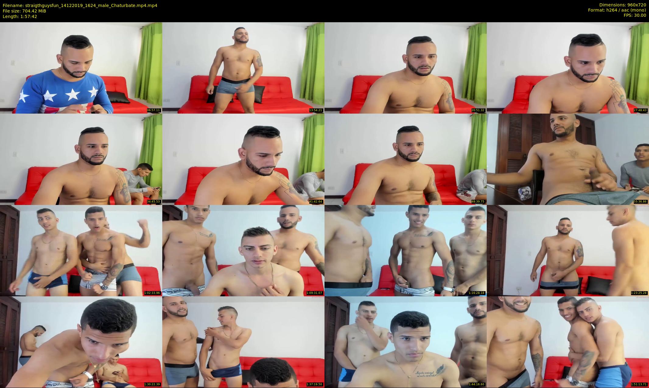 straigthguysfun — 118 minute Chaturbate male cam show recording, 720p, Dec 14, 2019