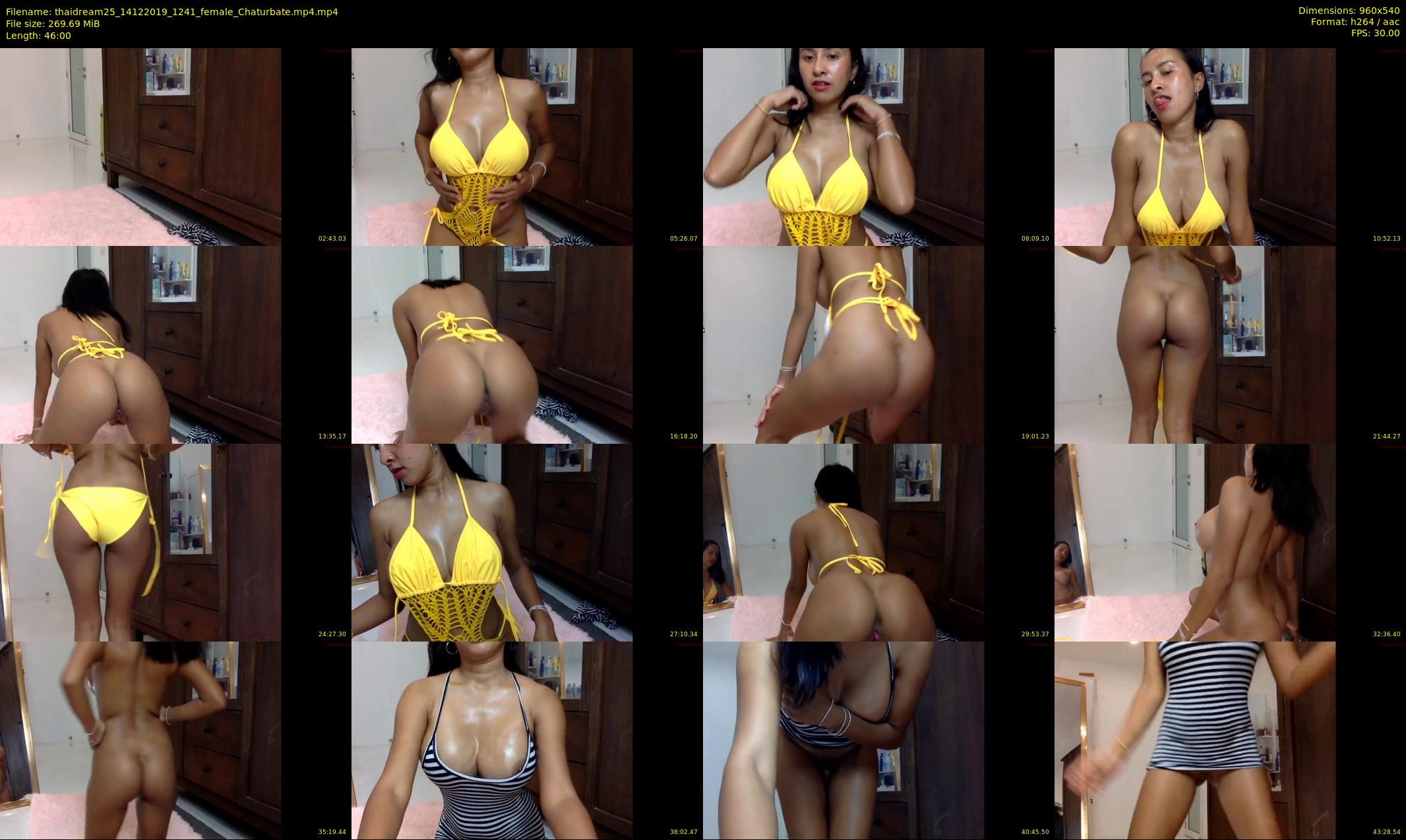 thaidream25 — 46 minute Chaturbate female cam show recording, 480p, Dec 14, 2019