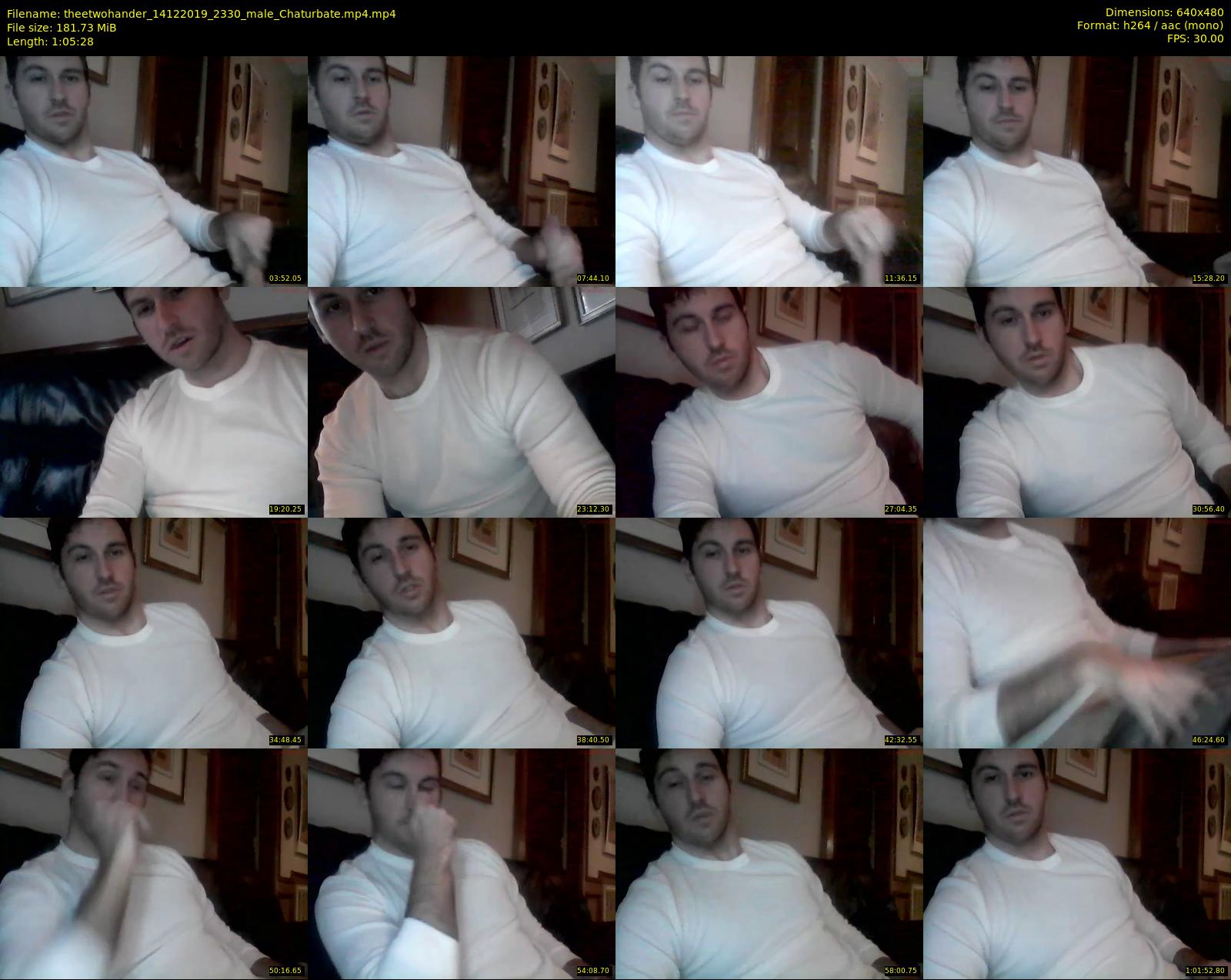 theetwohander — 66 minute Chaturbate male cam show recording, 480p, Dec 14, 2019