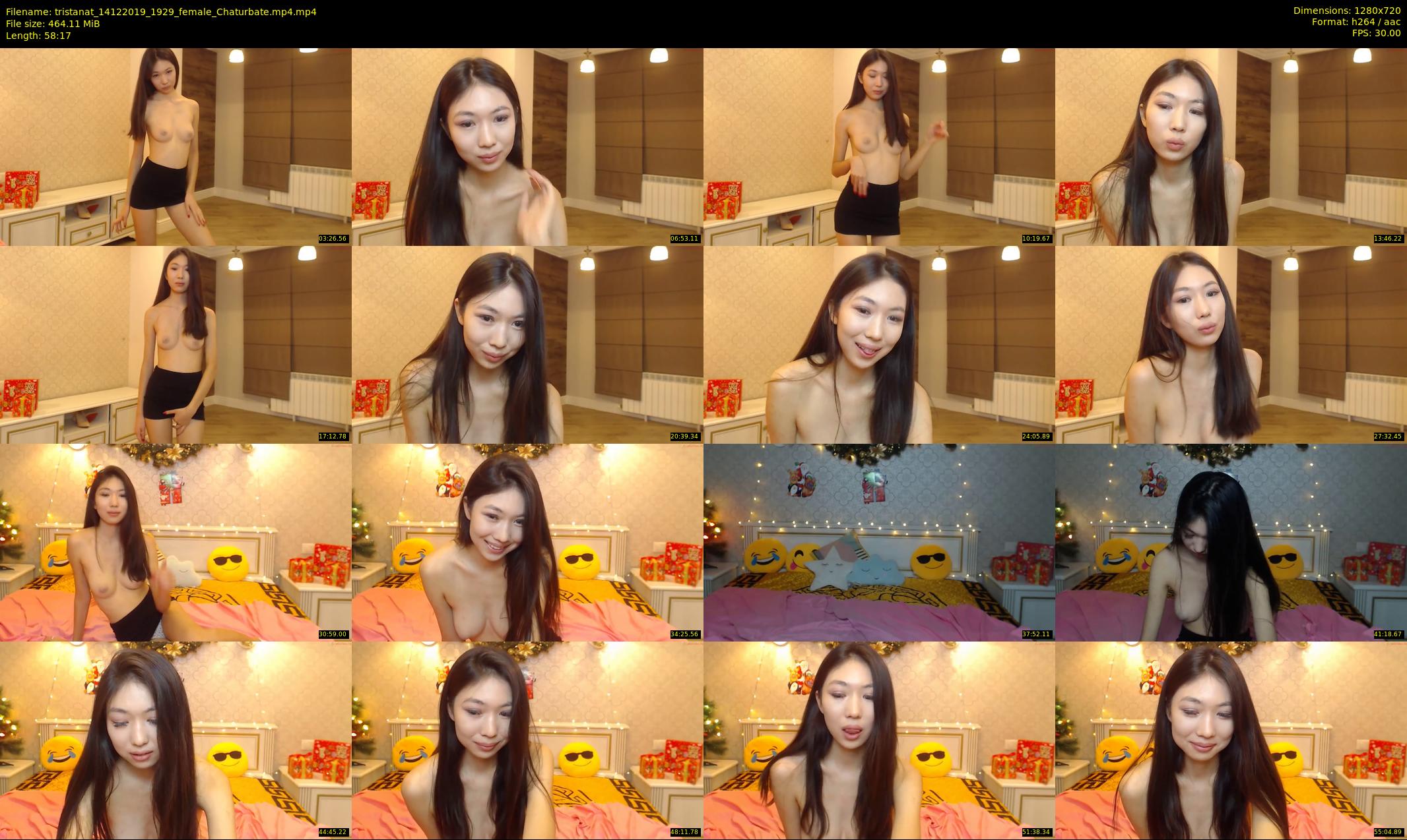 tristanat — 59 minute Chaturbate female cam show recording, 720p, Dec 14, 2019
