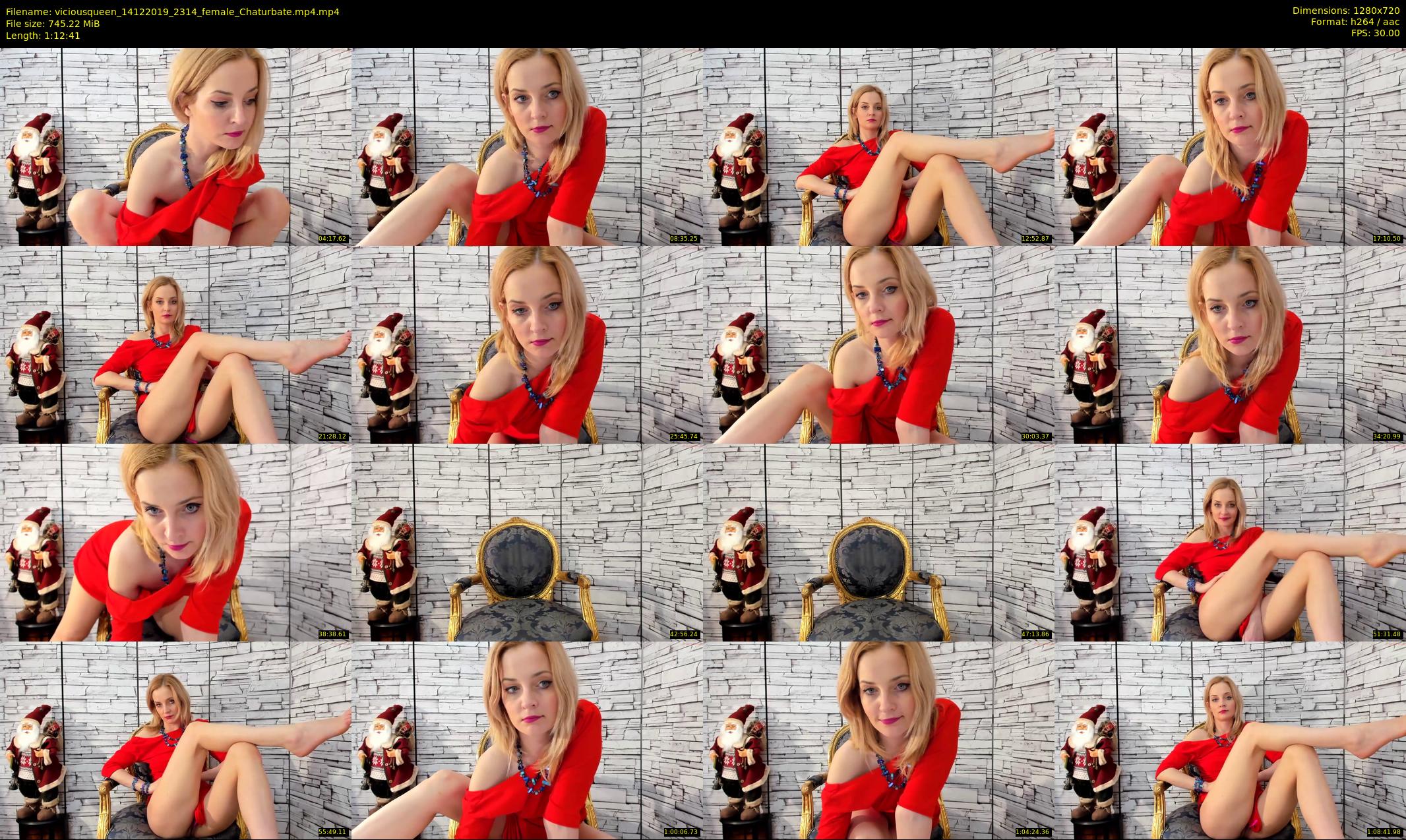 viciousqueen — 73 minute Chaturbate female cam show recording, 720p, Dec 14, 2019