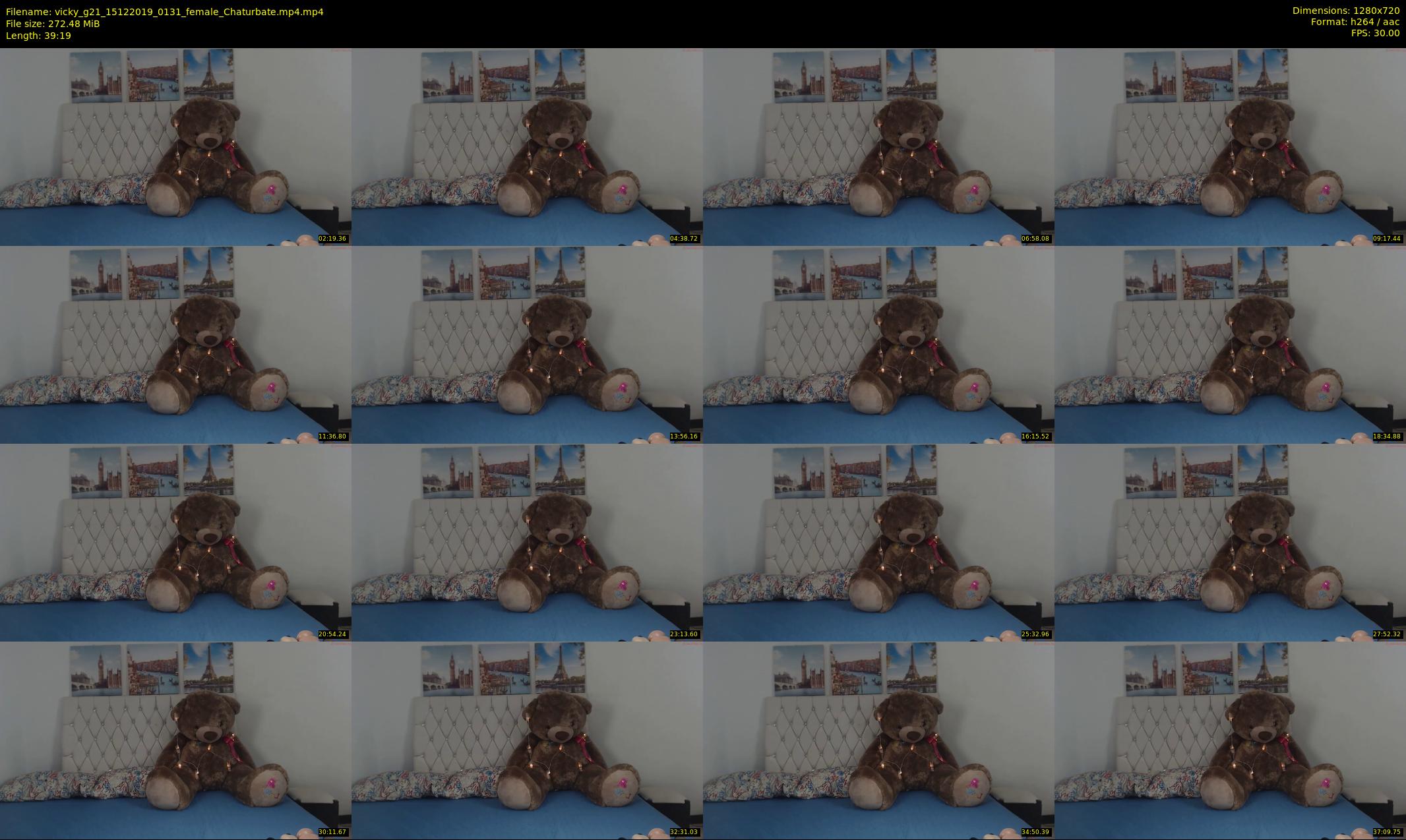 vicky_g21 — 40 minute Chaturbate female cam show recording, 720p, Dec 15, 2019