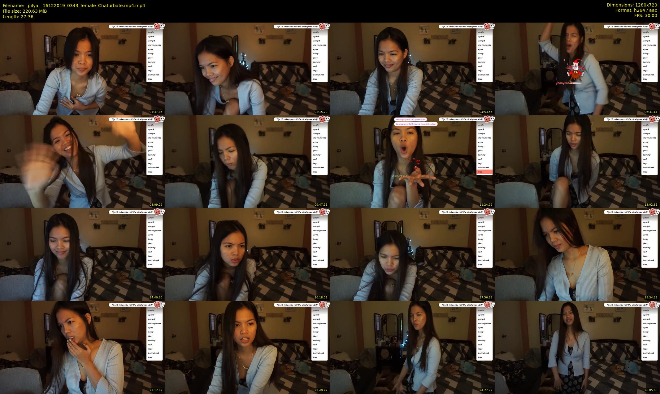 _pilya_ — 28 minute Chaturbate female cam show recording, 720p, Dec 16, 2019