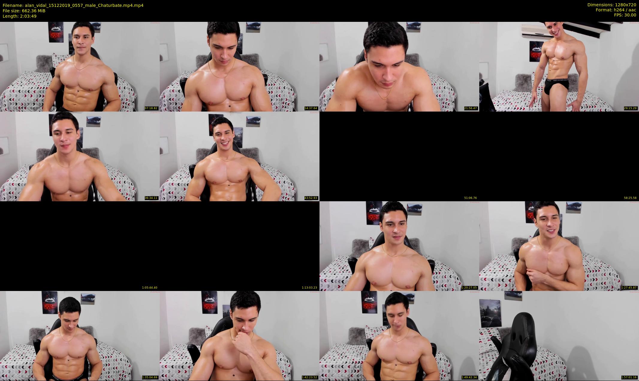 alan_vidal — 124 minute Chaturbate male cam show recording, 720p, Dec 15, 2019