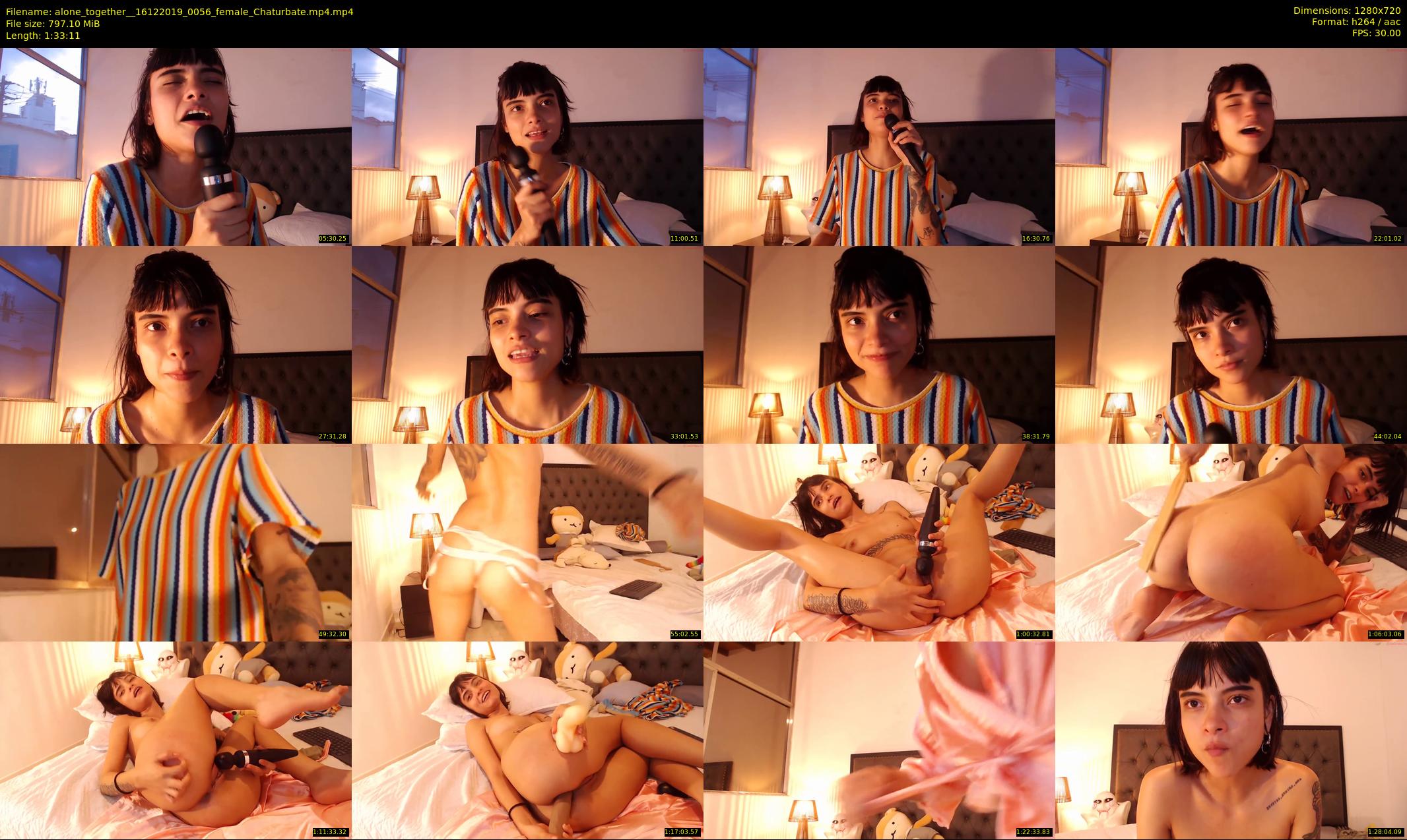 alone_together_ — 94 minute Chaturbate female cam show recording, 720p, Dec 16, 2019