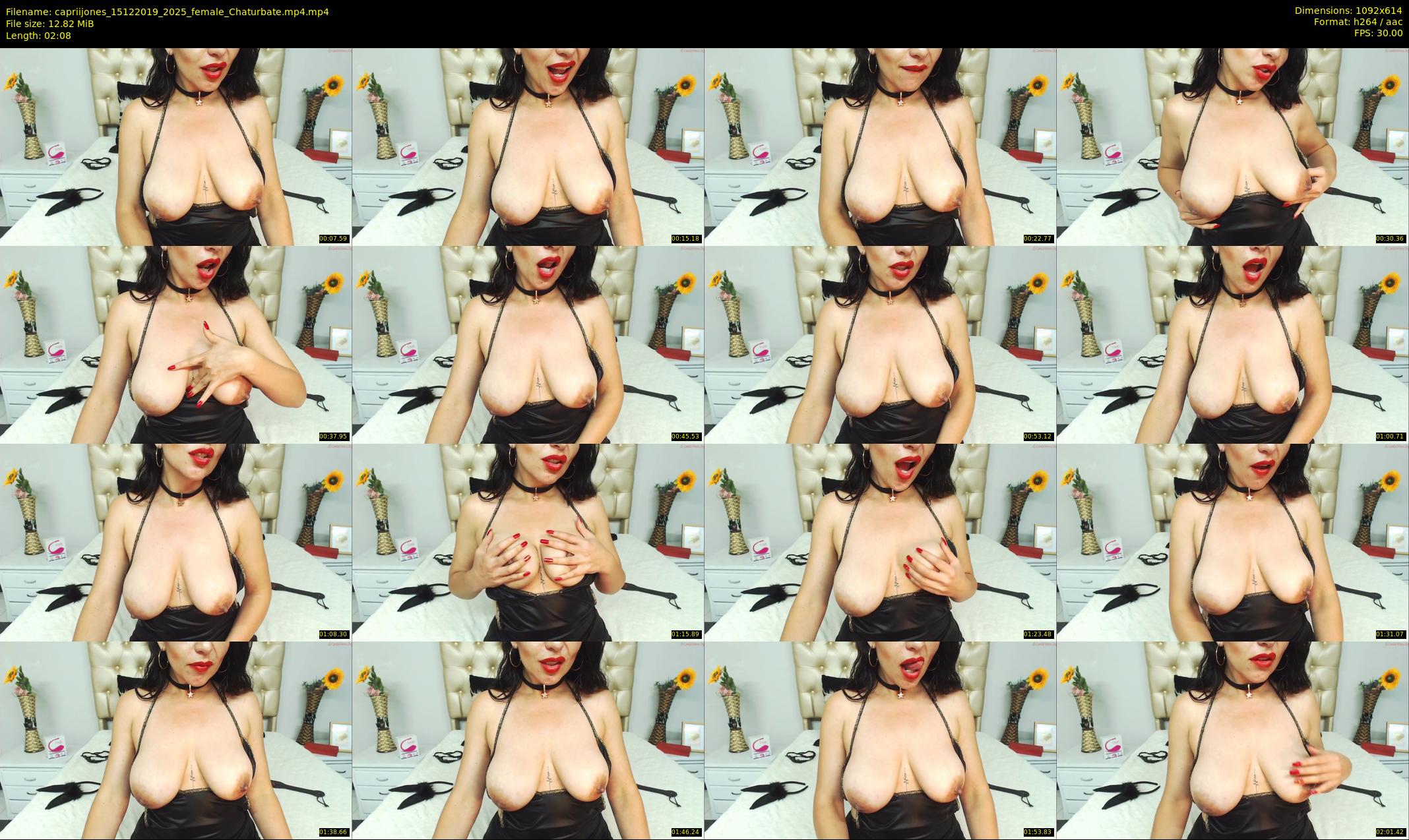 capriijones — 3 minute Chaturbate female cam show recording, 480p, Dec 15, 2019