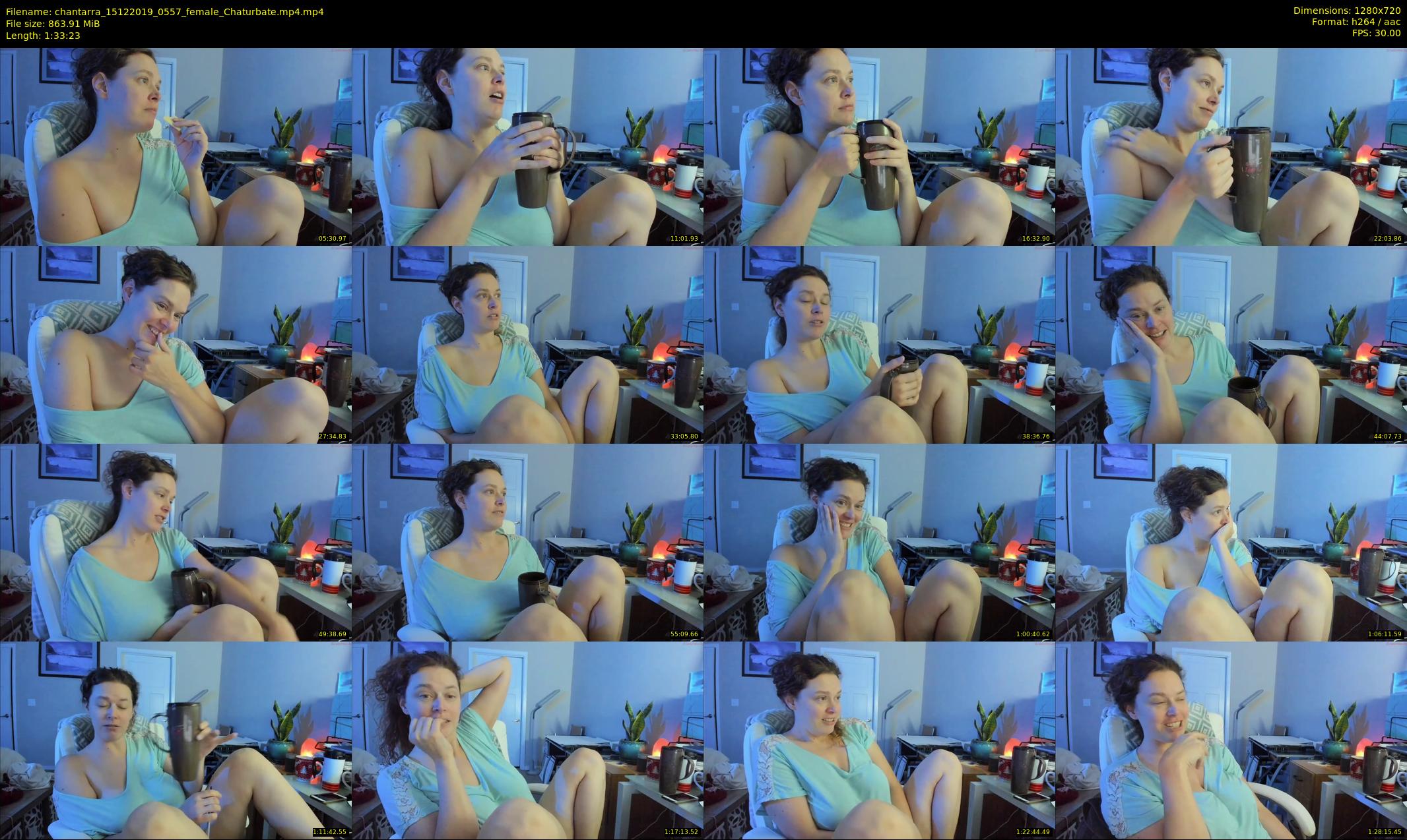 chantarra — 94 minute Chaturbate female cam show recording, 720p, Dec 15, 2019