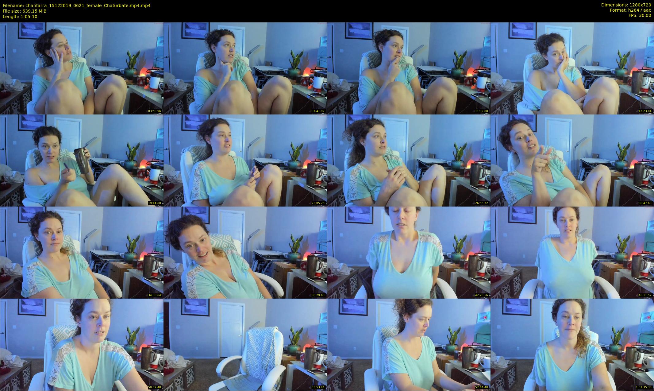 chantarra — 66 minute Chaturbate female cam show recording, 720p, Dec 15, 2019