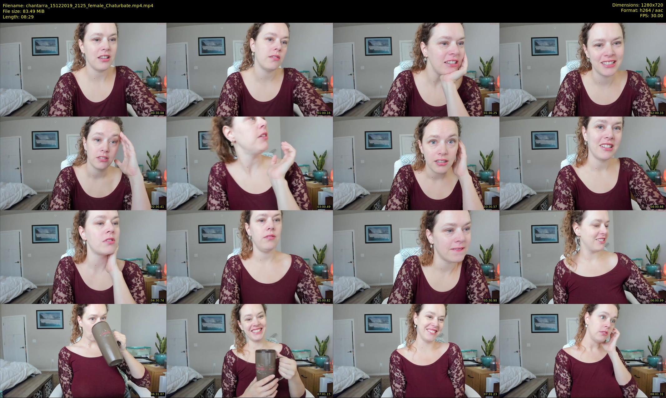 chantarra — 9 minute Chaturbate female cam show recording, 720p, Dec 15, 2019