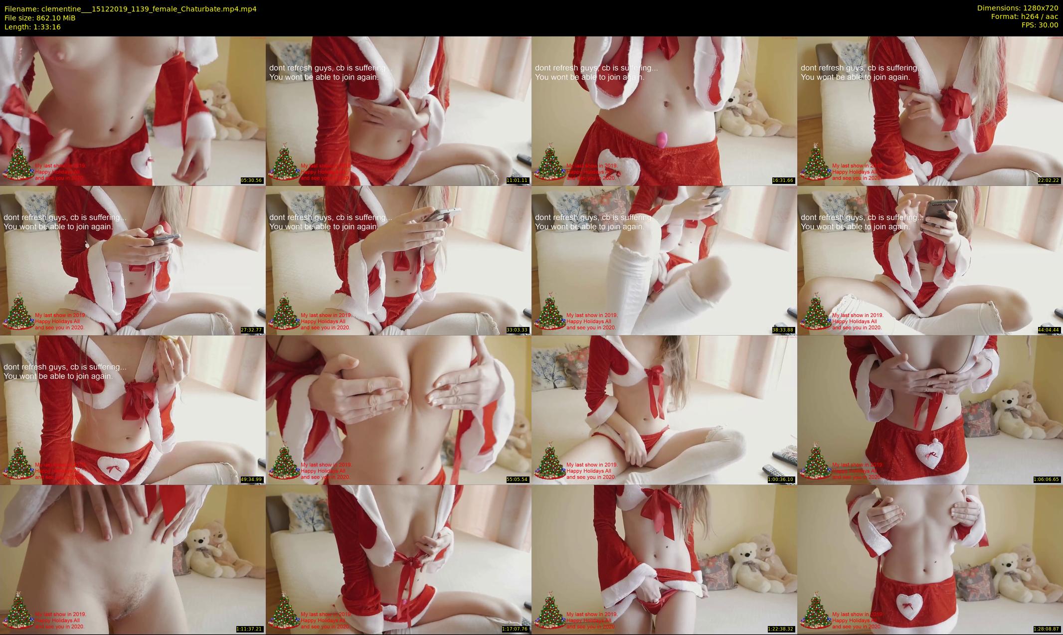 clementine__ — 94 minute Chaturbate female cam show recording, 720p, Dec 15, 2019