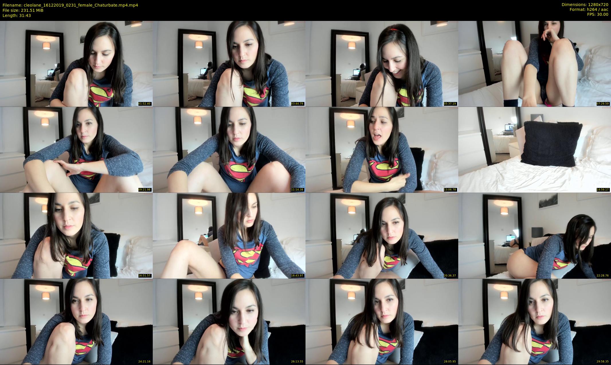 cleolane — 32 minute Chaturbate female cam show recording, 720p, Dec 16, 2019