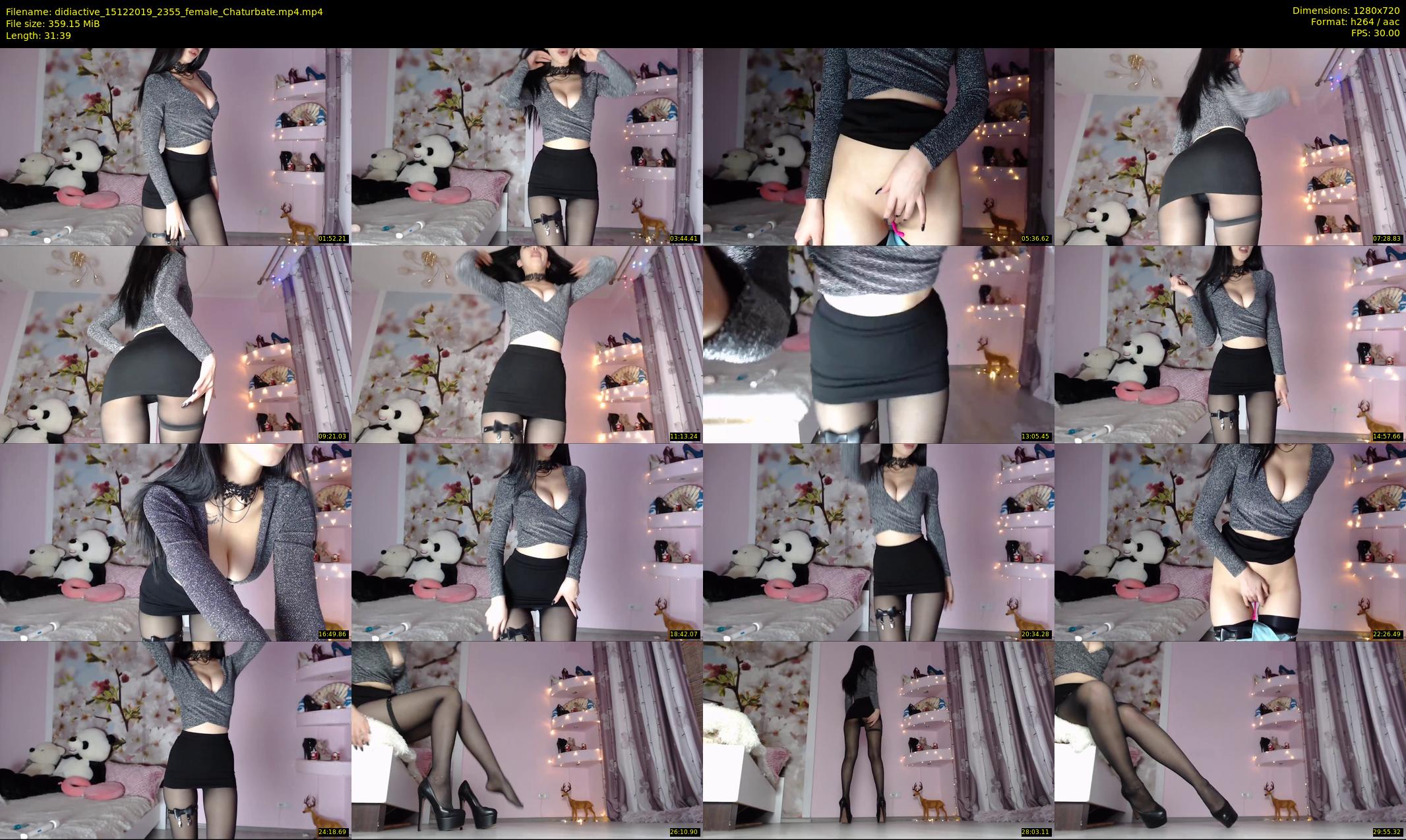 didiactive — 32 minute Chaturbate female cam show recording, 720p, Dec 15, 2019