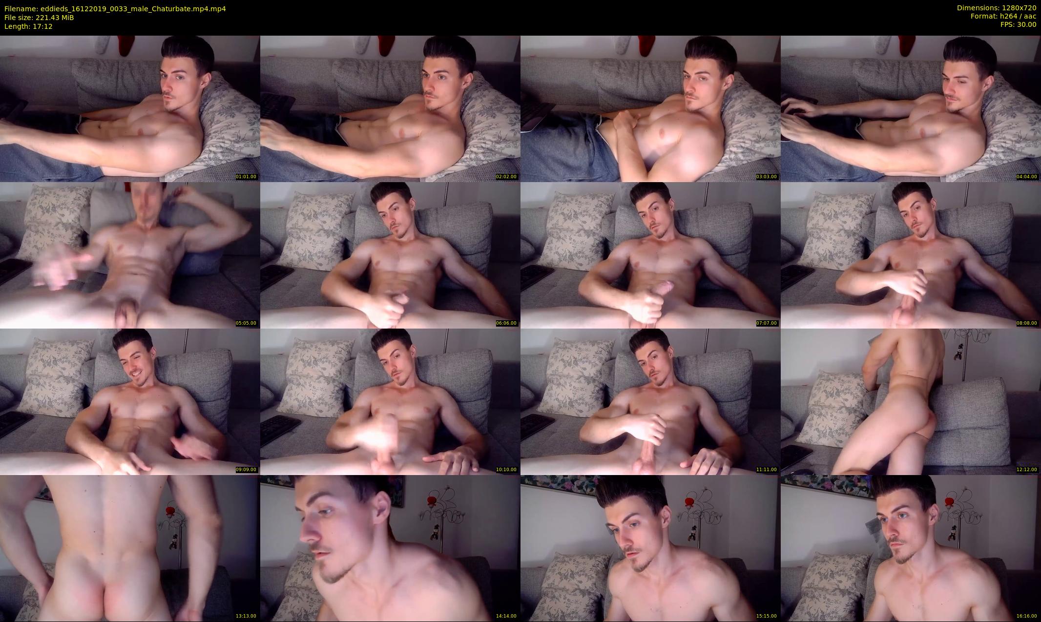 eddieds — 18 minute Chaturbate male cam show recording, 720p, Dec 16, 2019