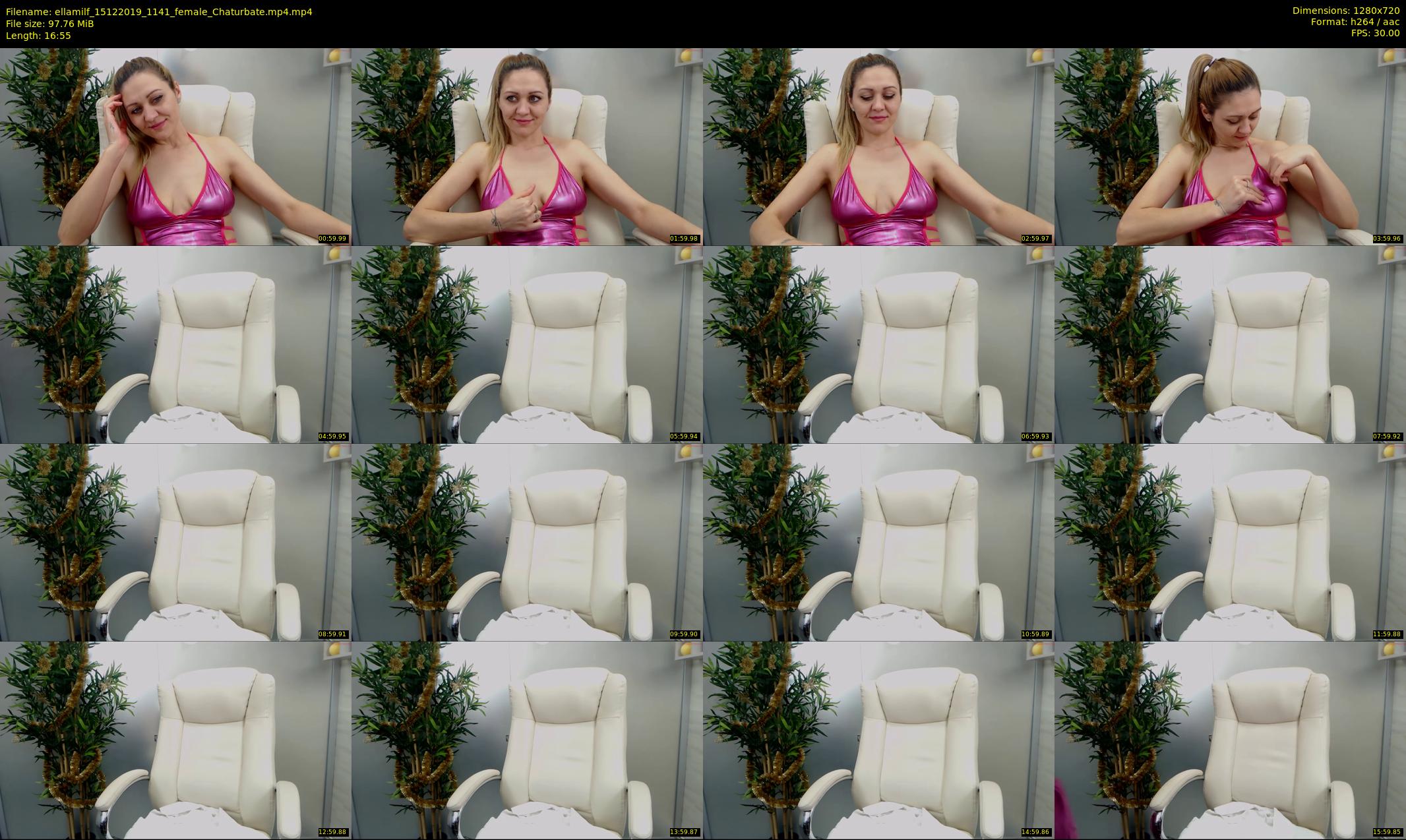 ellamilf — 17 minute Chaturbate female cam show recording, 720p, Dec 15, 2019