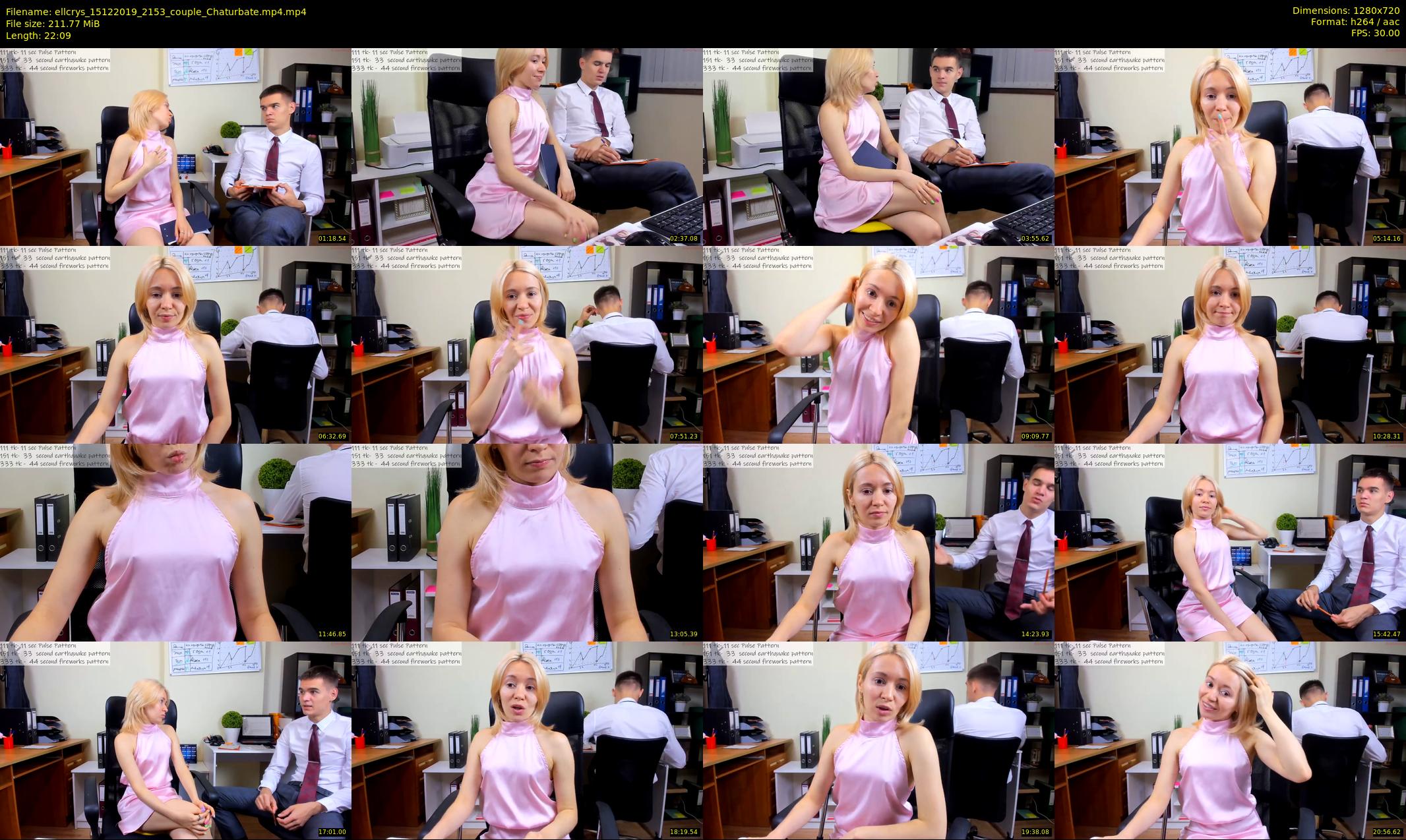 ellcrys — 23 minute Chaturbate couple cam show recording, 720p, Dec 15, 2019