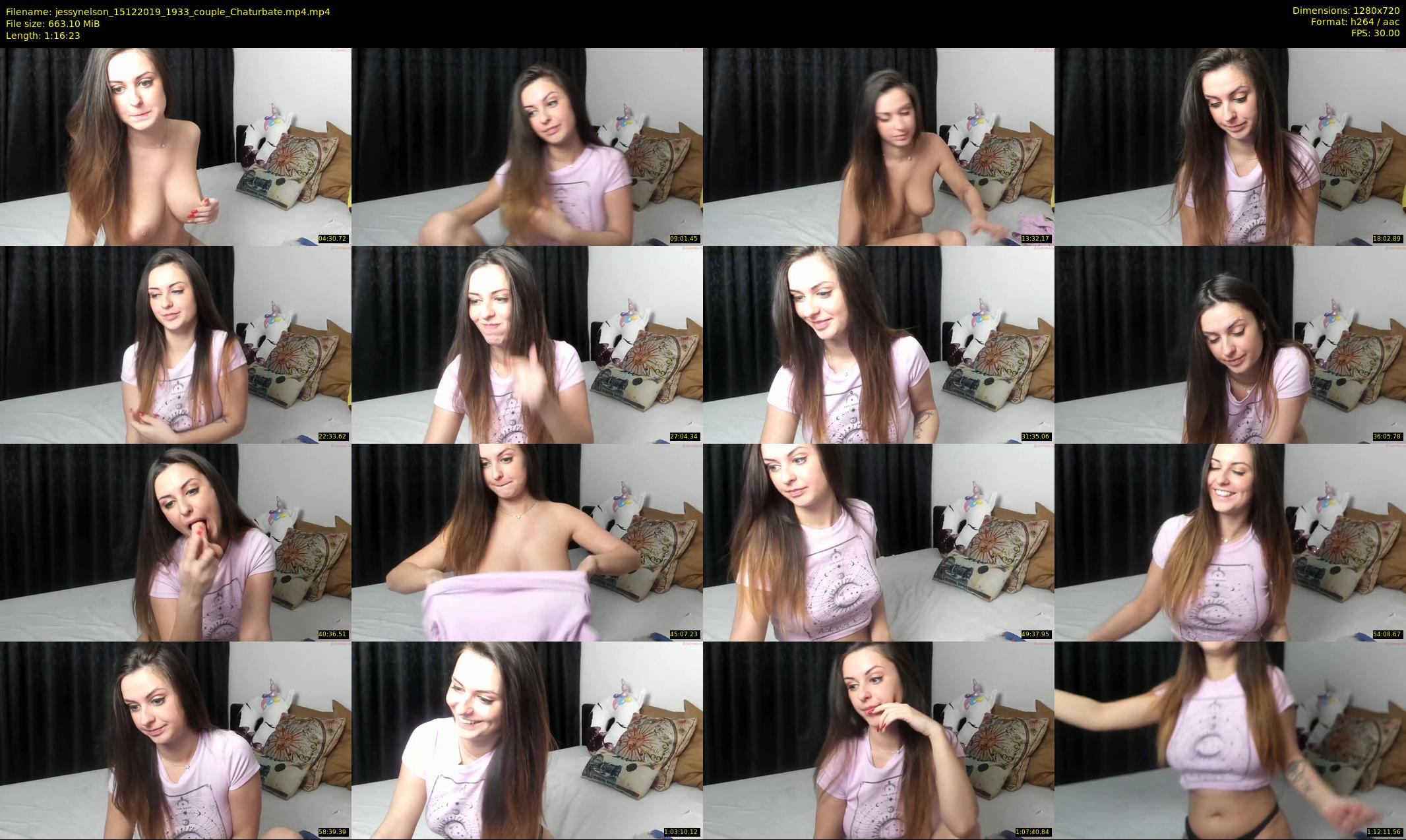 jessynelson — 77 minute Chaturbate female cam show recording, 720p, Dec 15, 2019