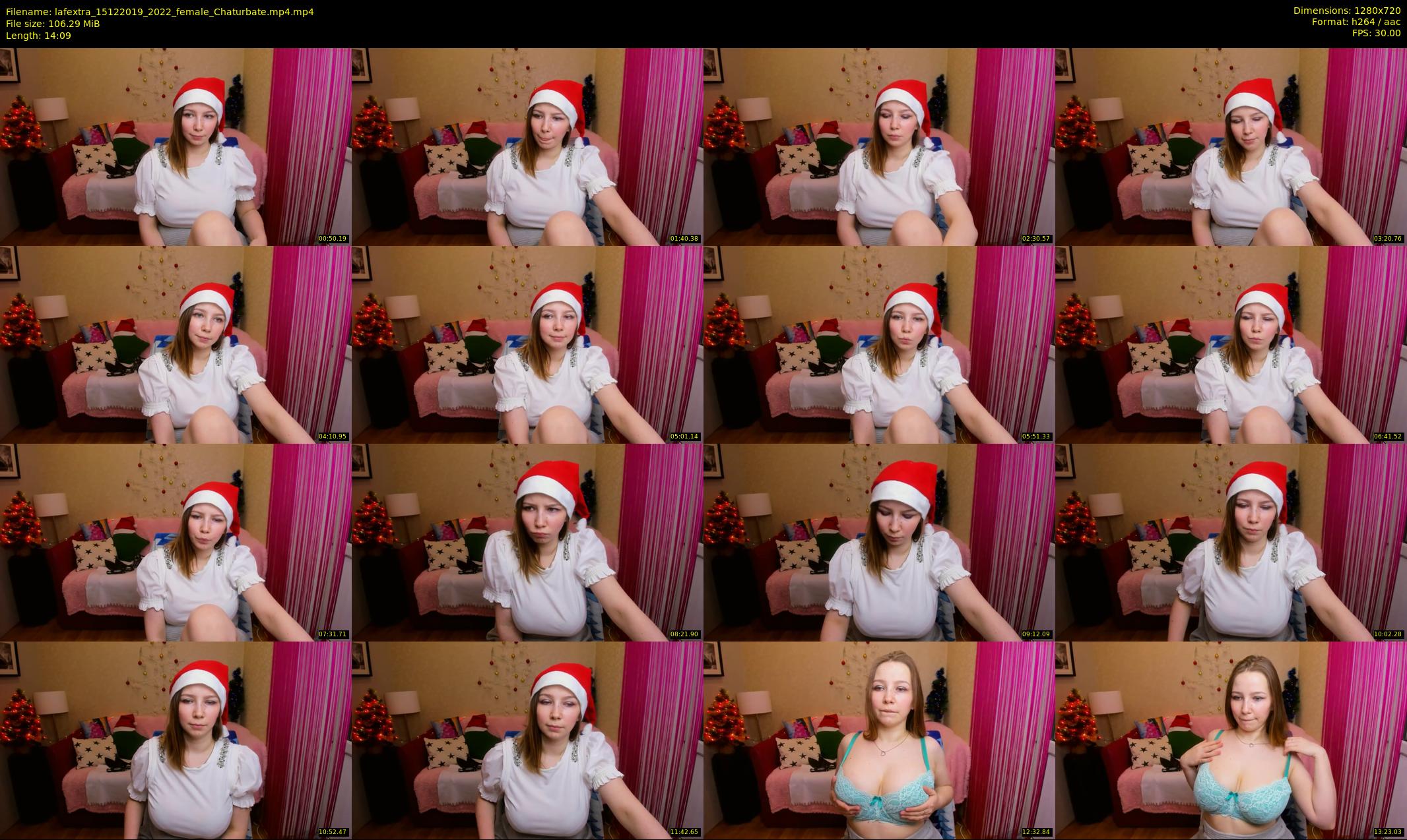 lafextra — 15 minute Chaturbate female cam show recording, 720p, Dec 15, 2019