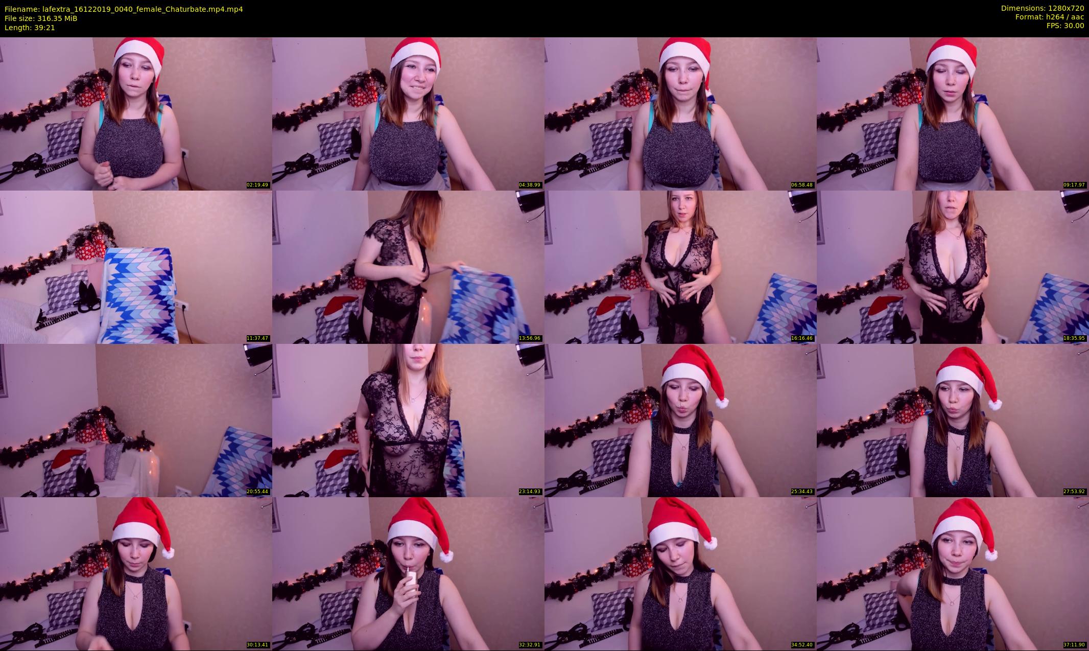 lafextra — 40 minute Chaturbate female cam show recording, 720p, Dec 16, 2019