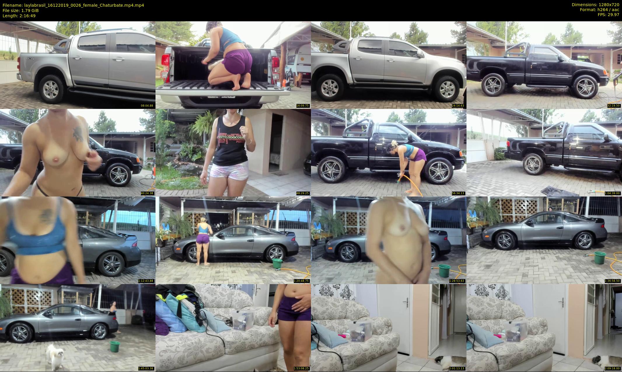 laylabrasil — 137 minute Chaturbate female cam show recording, 720p, Dec 16, 2019