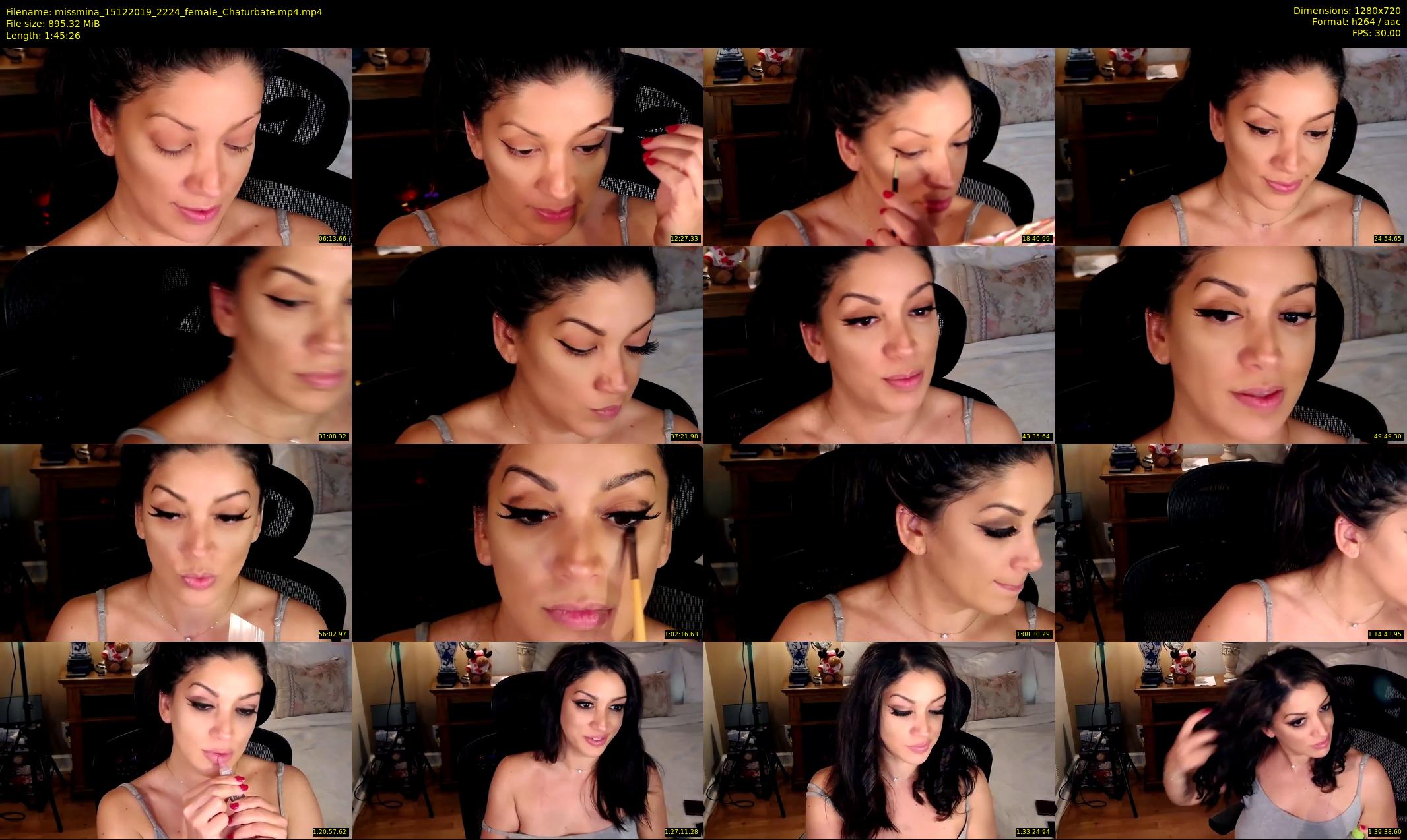 missmina — 106 minute Chaturbate female cam show recording, 720p, Dec 15, 2019