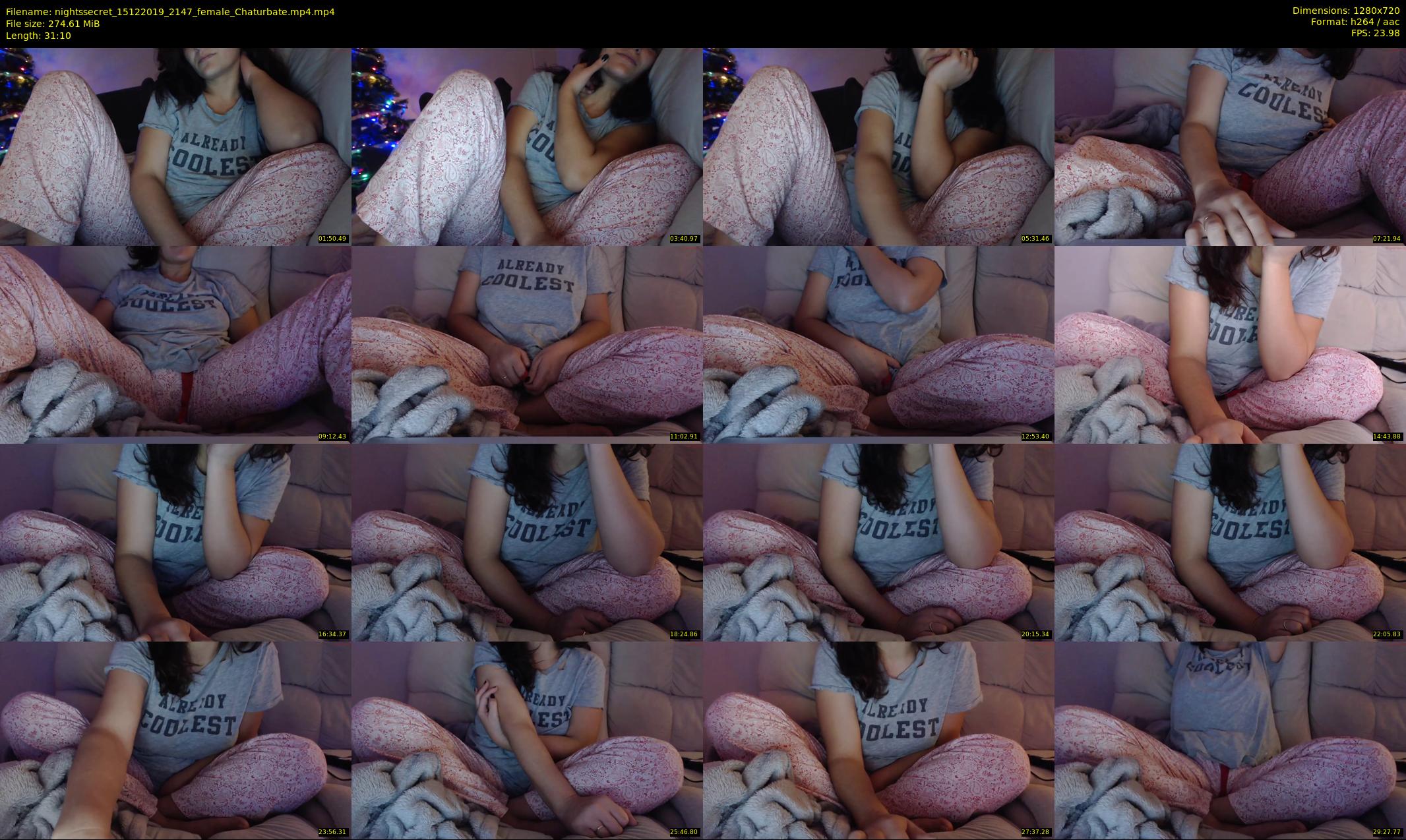 nightssecret — 32 minute Chaturbate female cam show recording, 720p, Dec 15, 2019