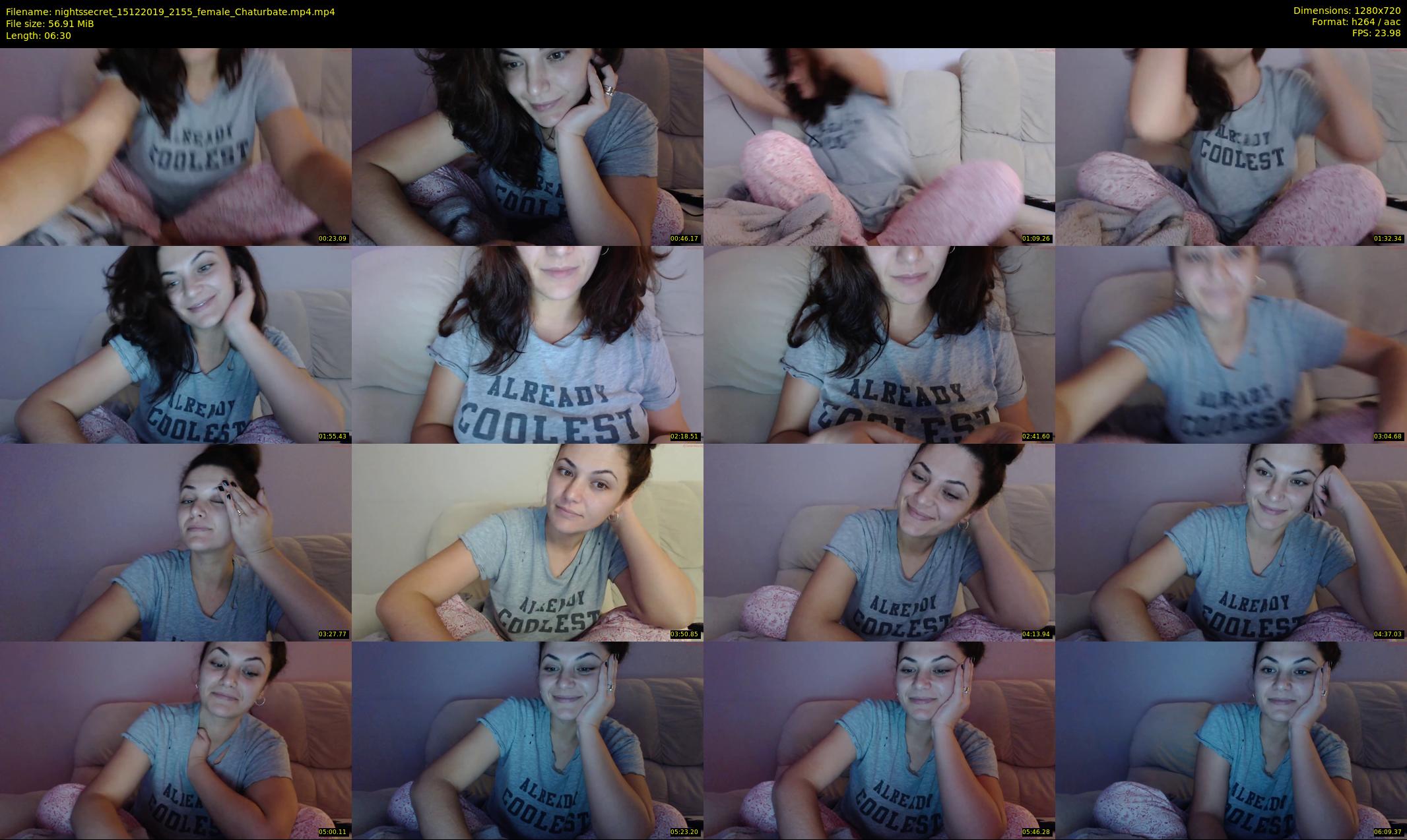 nightssecret — 7 minute Chaturbate female cam show recording, 720p, Dec 15, 2019