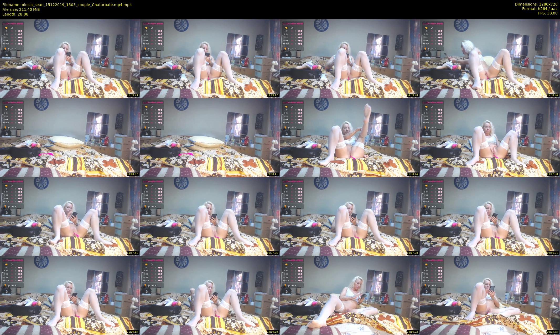 olesia_sean — 29 minute Chaturbate couple cam show recording, 720p, Dec 15, 2019