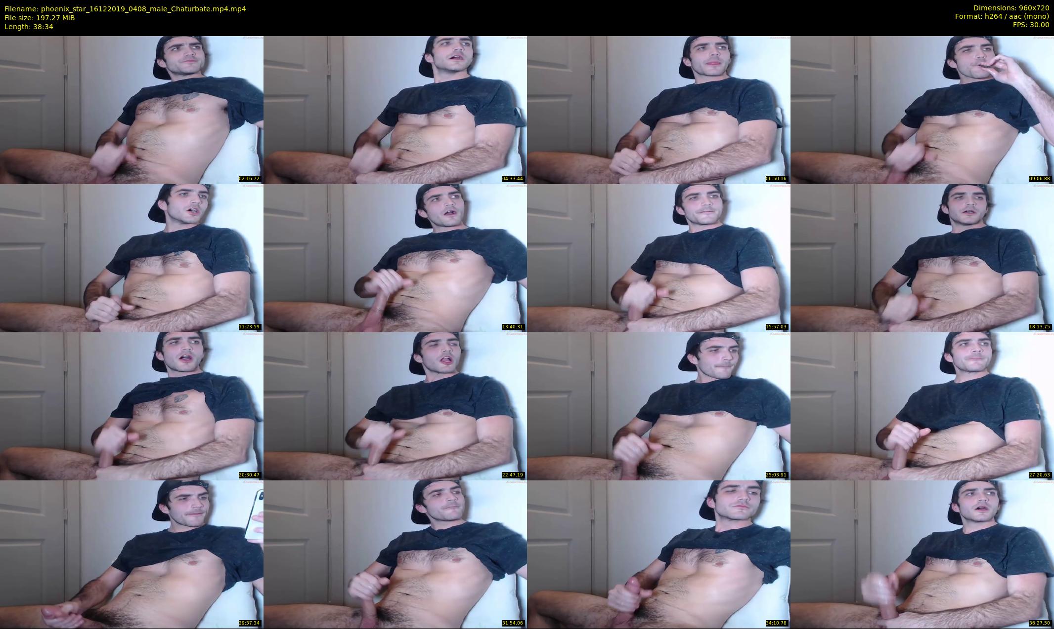 phoenix_star — 39 minute Chaturbate male cam show recording, 720p, Dec 16, 2019