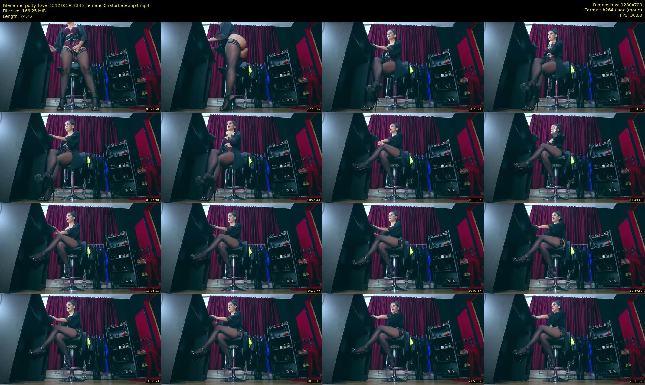 puffy_love — 25 minute Chaturbate female cam show recording, 720p, Dec 15, 2019