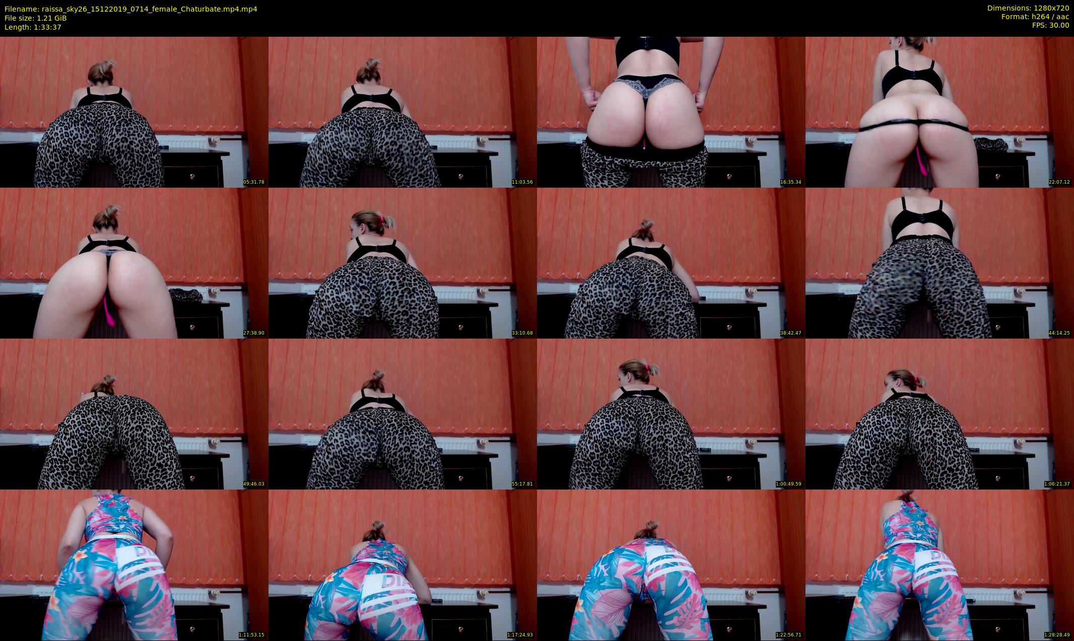 raissa_sky26 — 94 minute Chaturbate female cam show recording, 720p, Dec 15, 2019