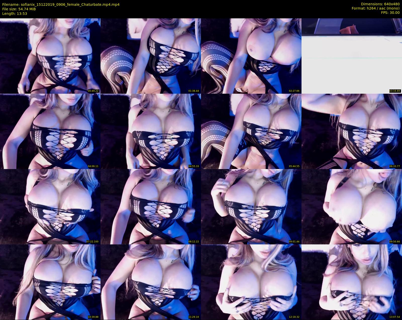 sofianix — 14 minute Chaturbate female cam show recording, 480p, Dec 15, 2019