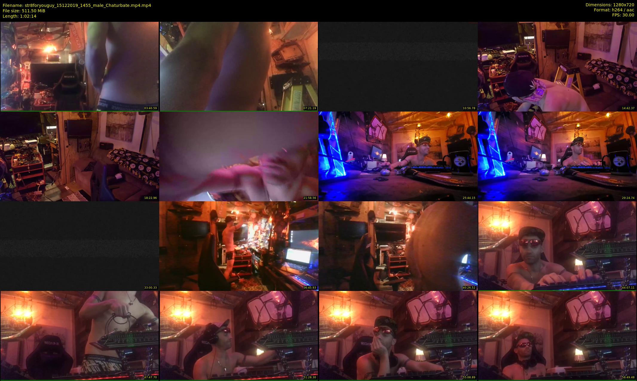 str8foryouguy — 63 minute Chaturbate male cam show recording, 720p, Dec 15, 2019