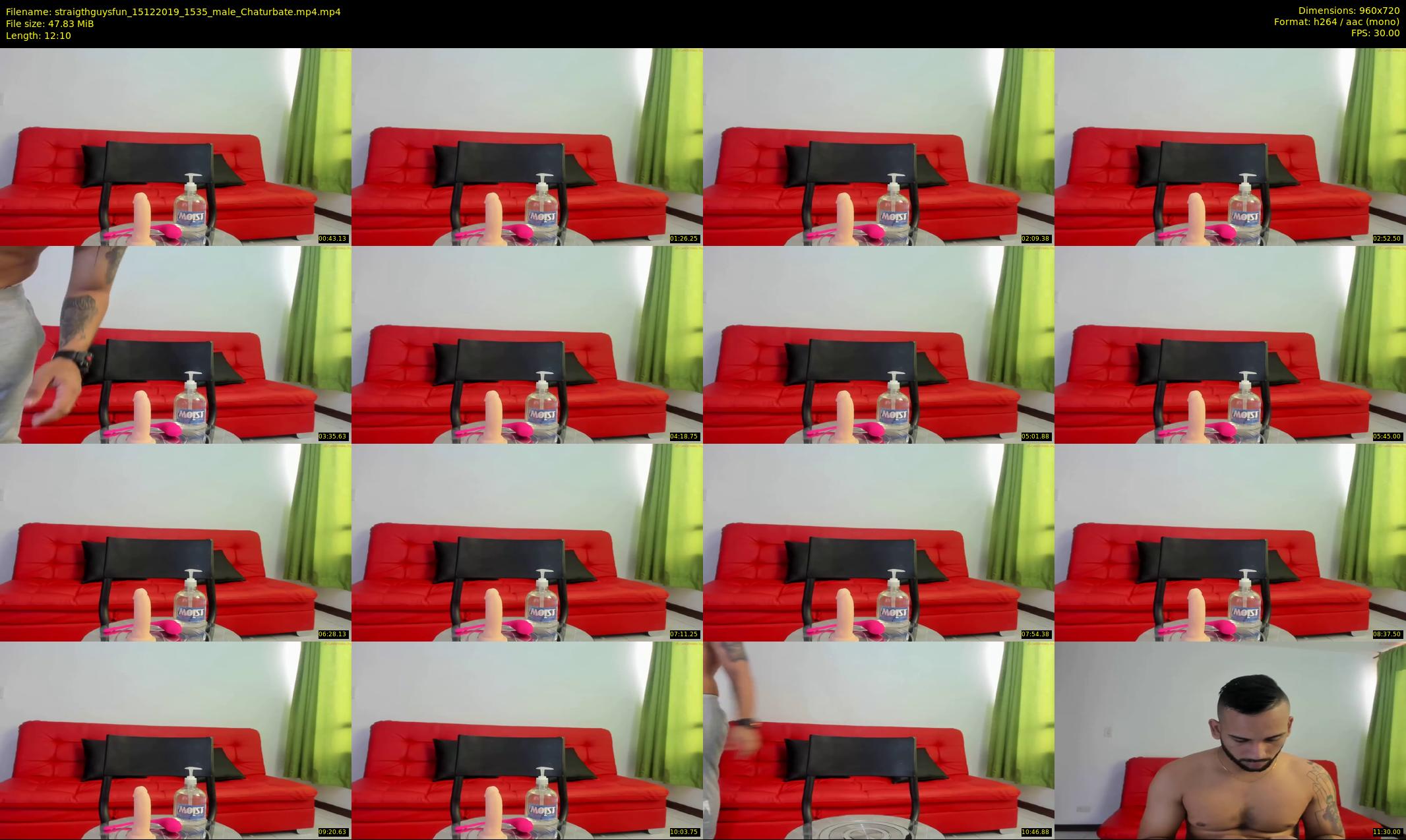 straigthguysfun — 13 minute Chaturbate male cam show recording, 720p, Dec 15, 2019