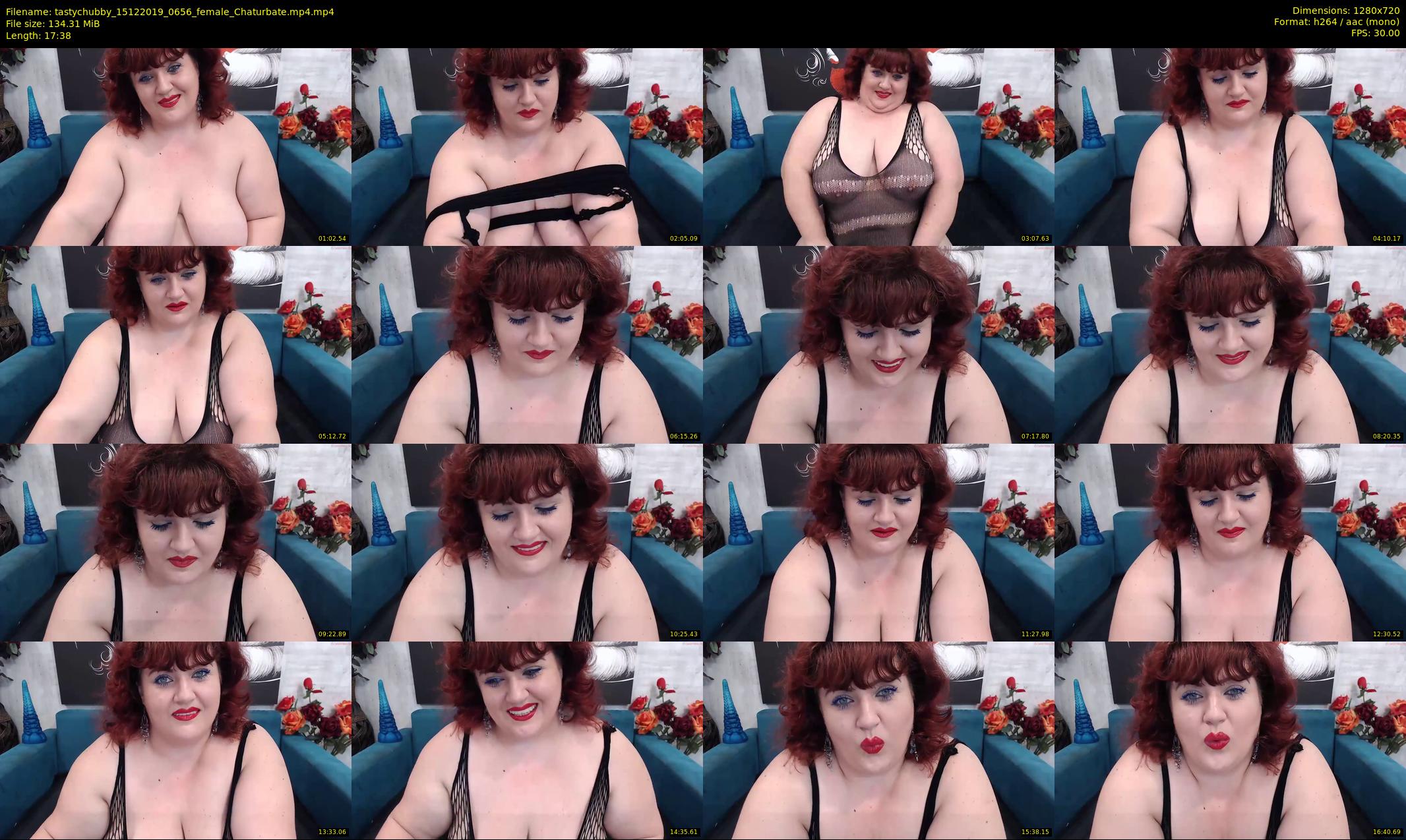 tastychubby — 18 minute Chaturbate female cam show recording, 720p, Dec 15, 2019