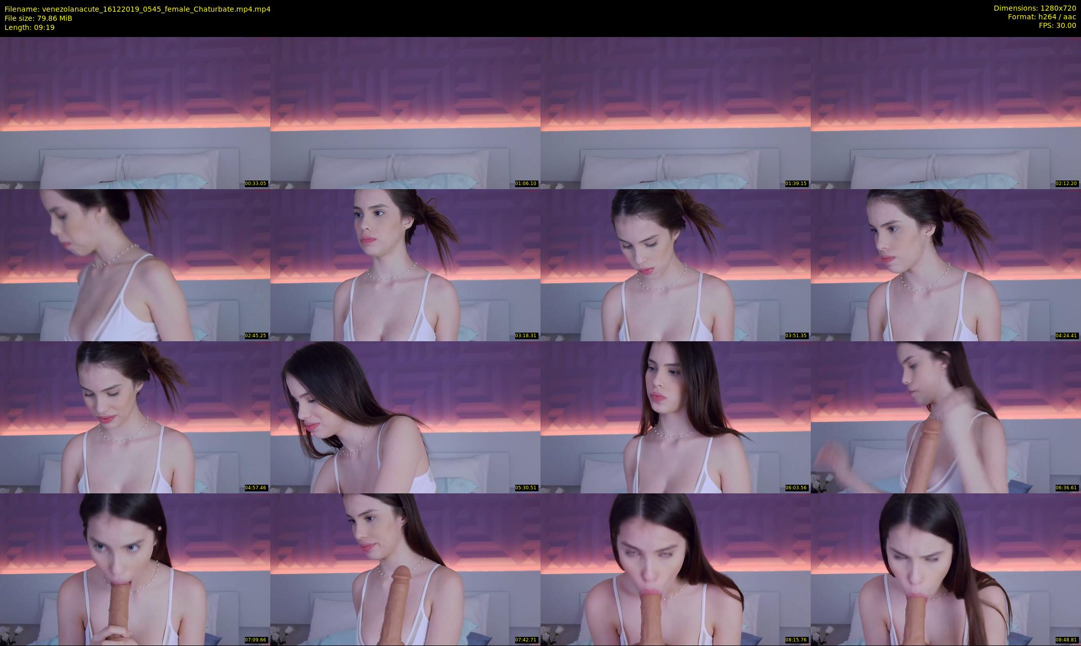 venezolanacute — 10 minute Chaturbate female cam show recording, 720p, Dec 16, 2019