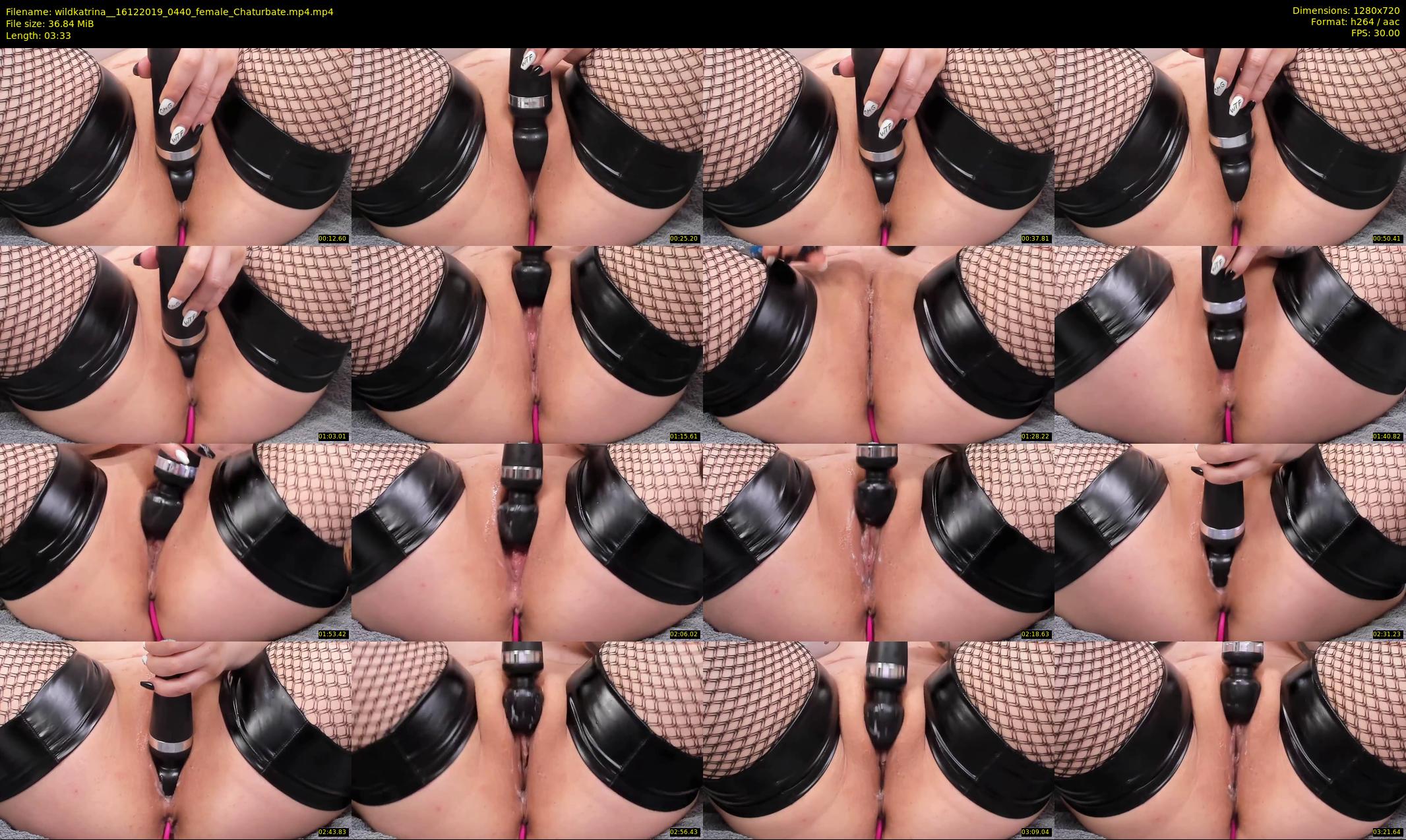wildkatrina_ — 4 minute Chaturbate female cam show recording, 720p, Dec 16, 2019