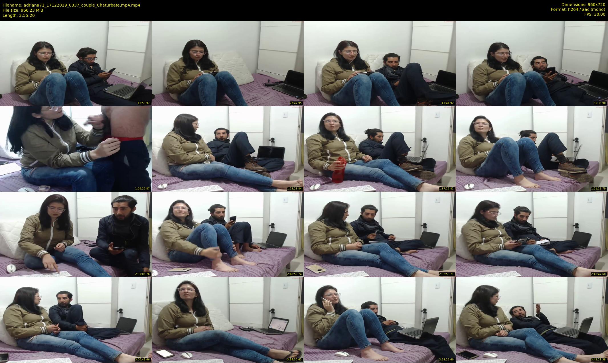 adriana71 — 236 minute Chaturbate couple cam show recording, 720p, Dec 17, 2019