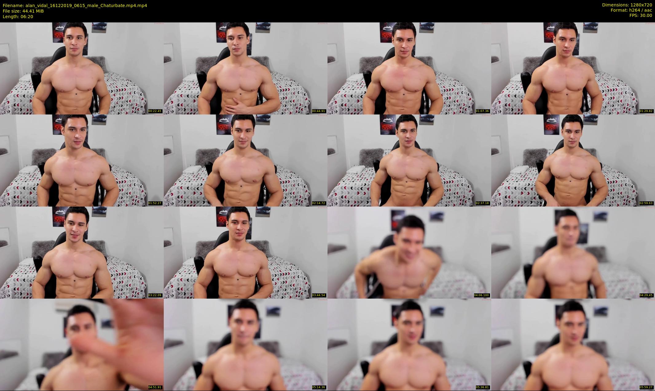 alan_vidal — 7 minute Chaturbate male cam show recording, 720p, Dec 16, 2019