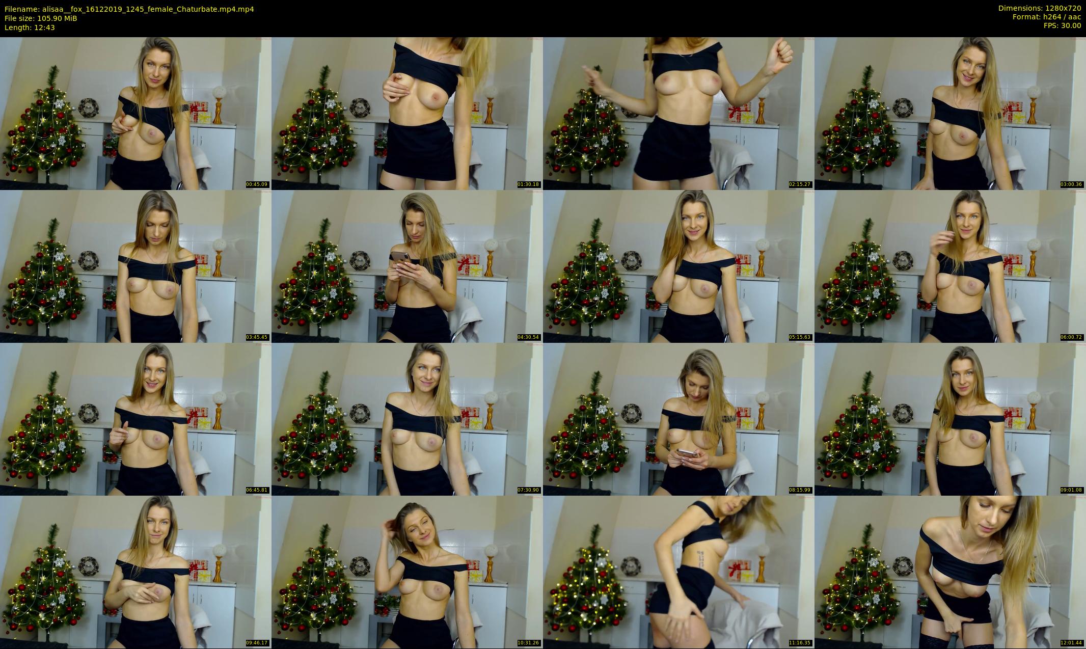 alisaa__fox — 13 minute Chaturbate female cam show recording, 720p, Dec 16, 2019