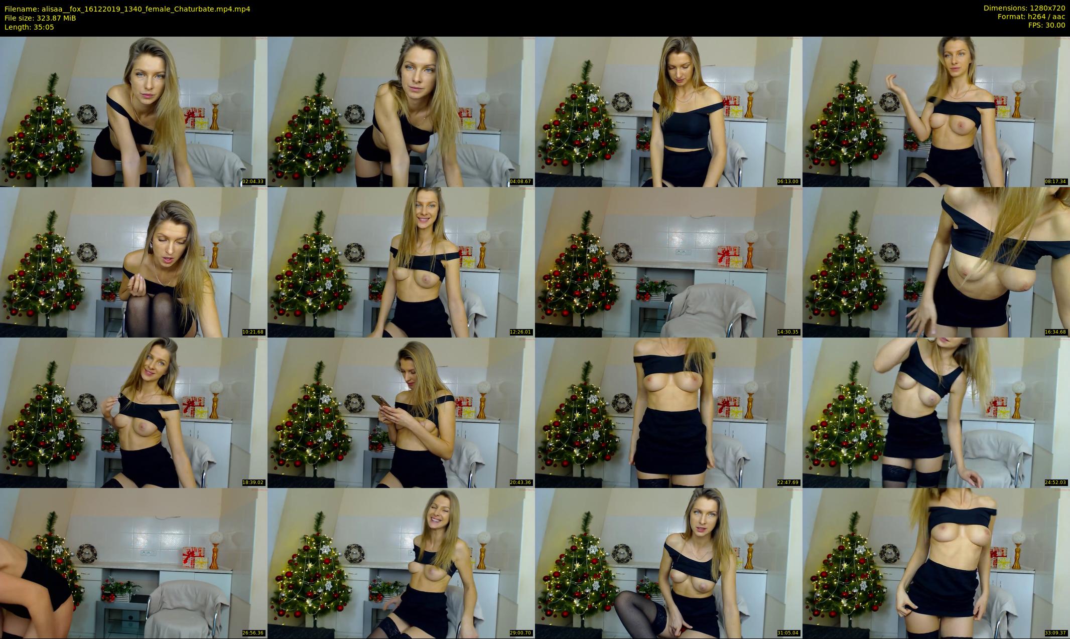 alisaa__fox — 36 minute Chaturbate female cam show recording, 720p, Dec 16, 2019