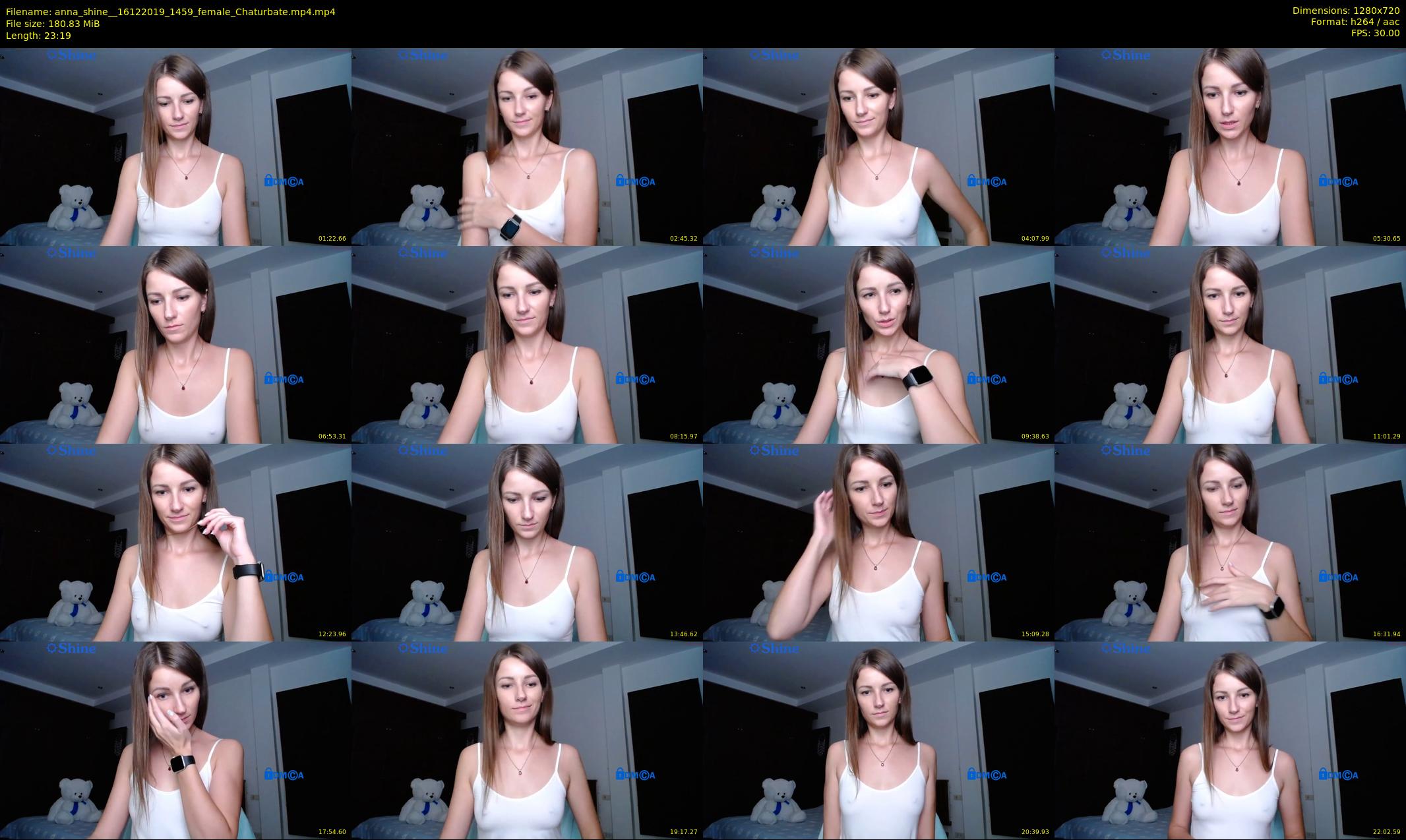 anna_shine_ — 24 minute Chaturbate female cam show recording, 720p, Dec 16, 2019