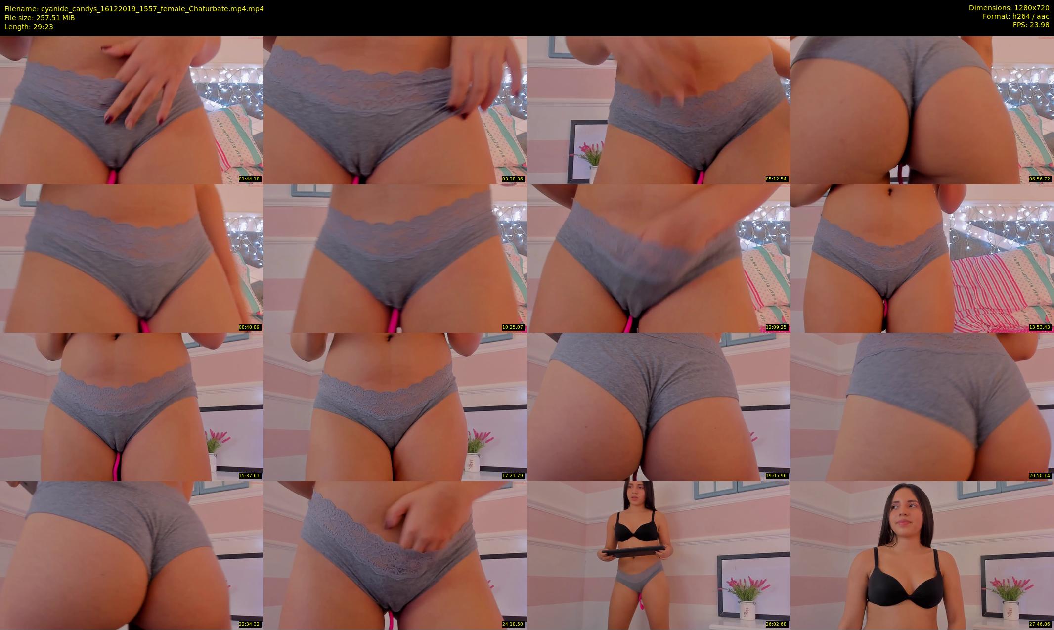 cyanide_candys — 30 minute Chaturbate female cam show recording, 720p, Dec 16, 2019