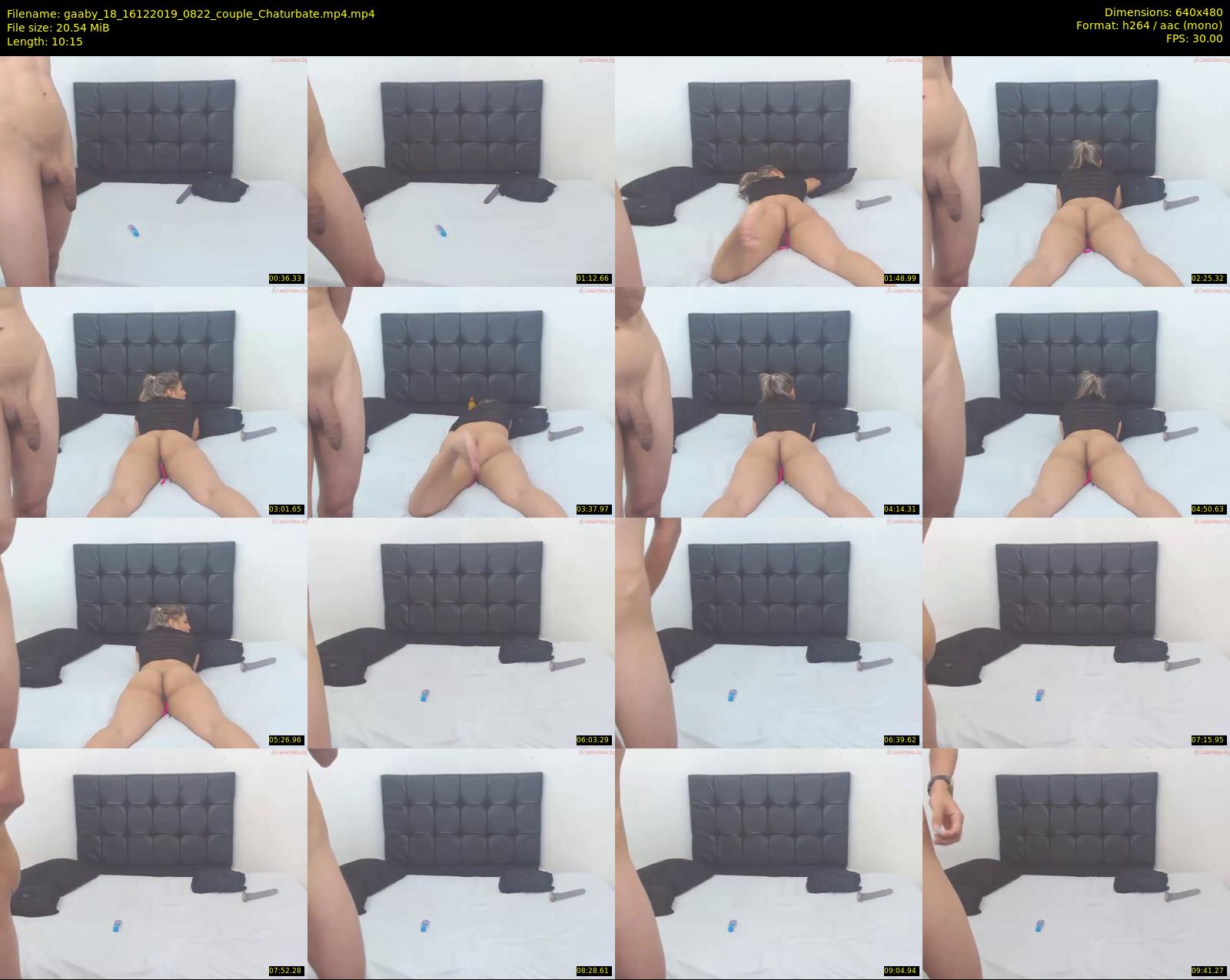 gaaby_18 — 11 minute Chaturbate couple cam show recording, 480p, Dec 16, 2019